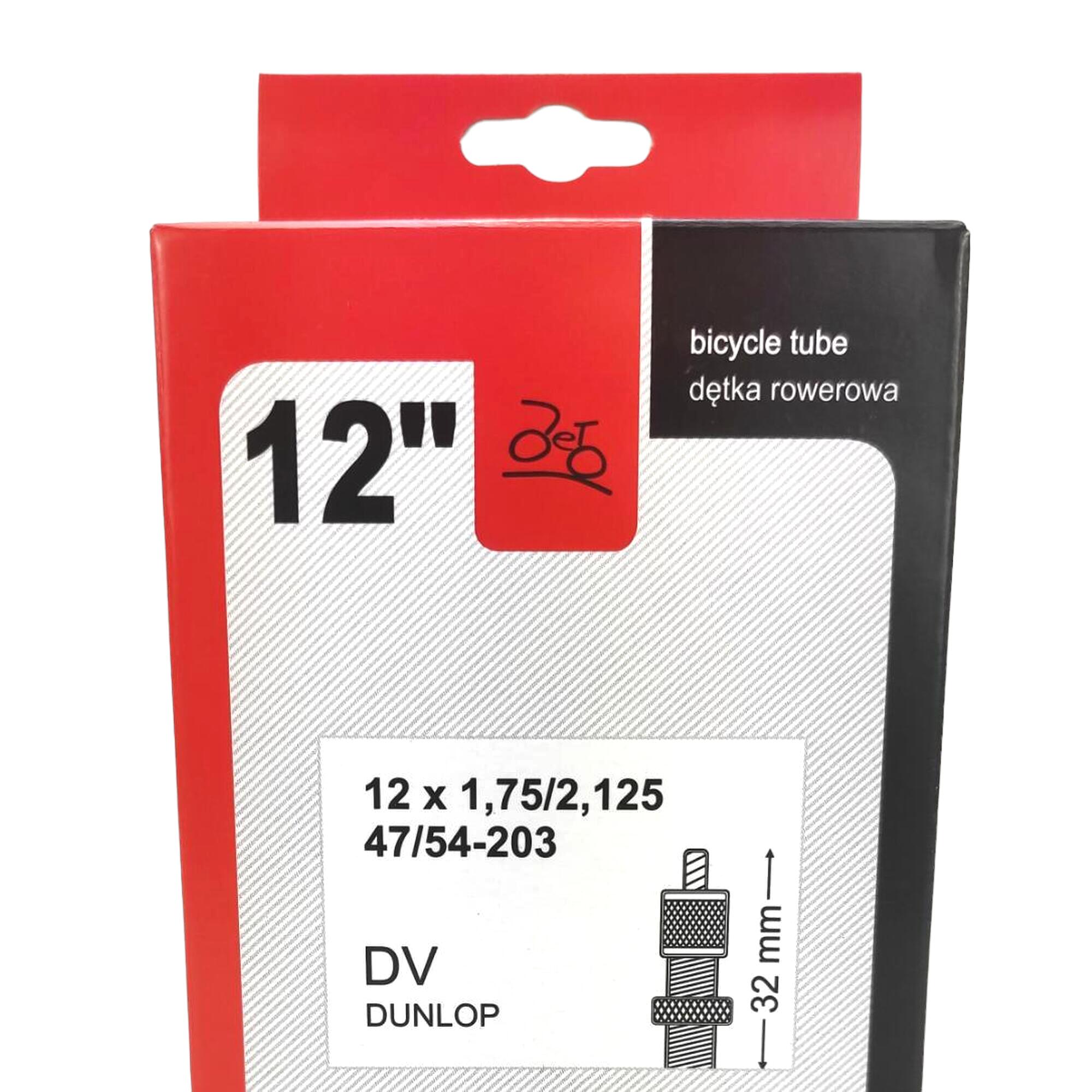 Dętka JET 12x1 75/2 125 DV-32mm