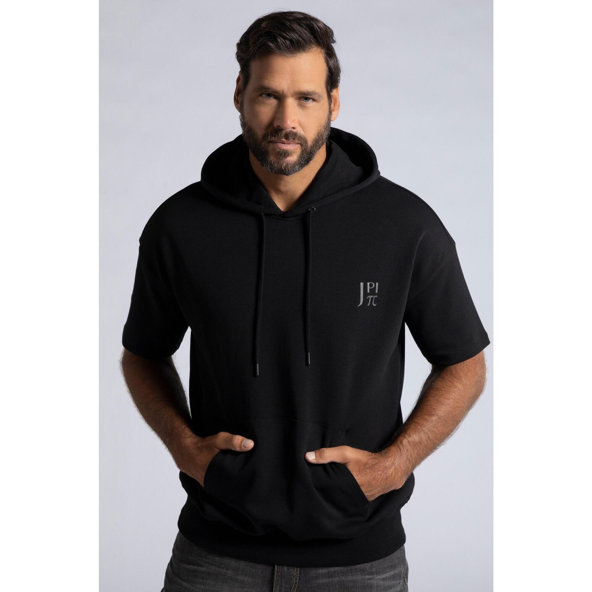 Męski T-shirt z kapturem QuickDry krótki rękaw