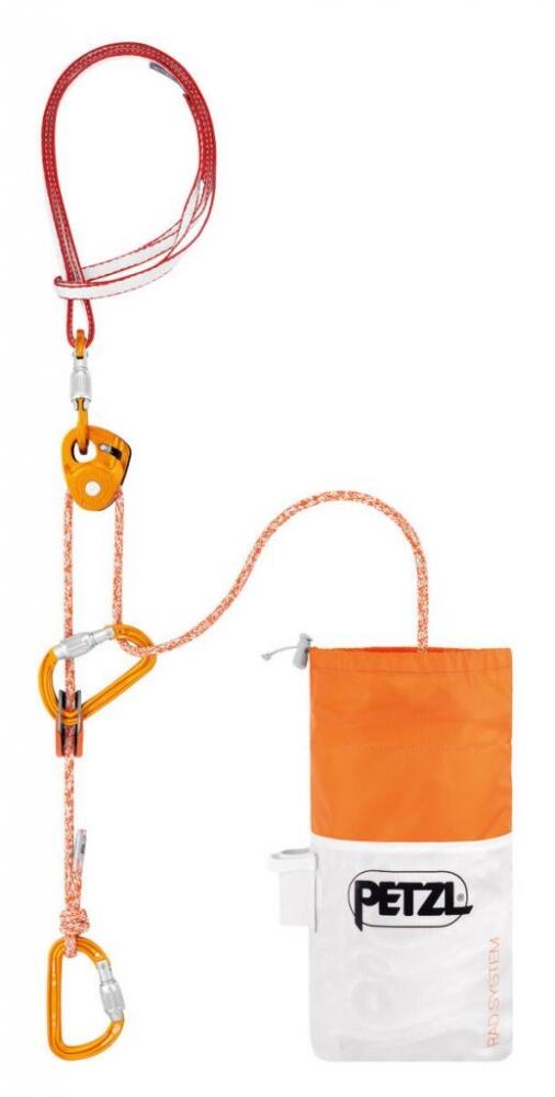System ratunkowy PETZL RAD z liną RAD LINE 6 mm, 30 m