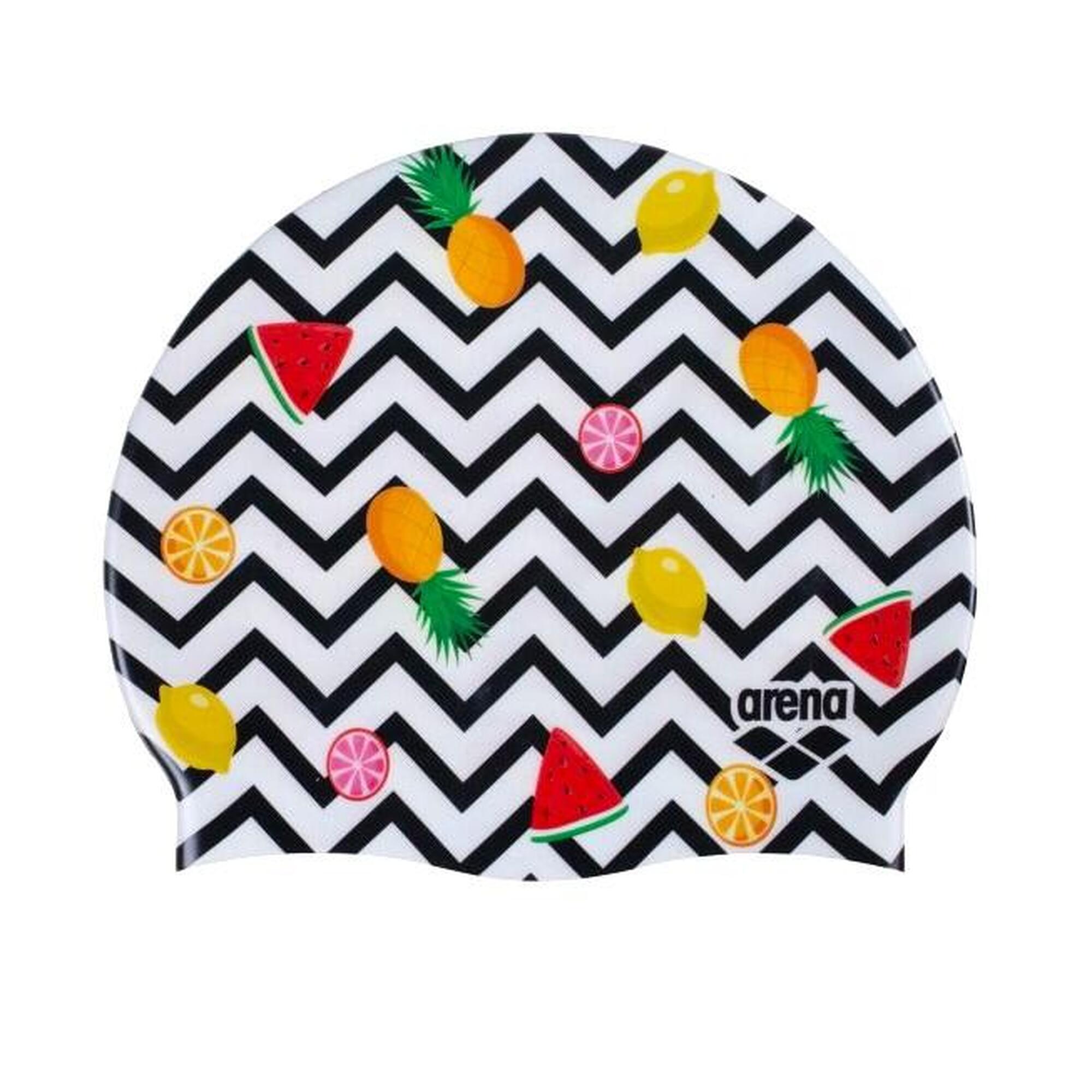 Czepek pływacki silikonowy unisex treningowy na basen Arena HD Cap Fruits
