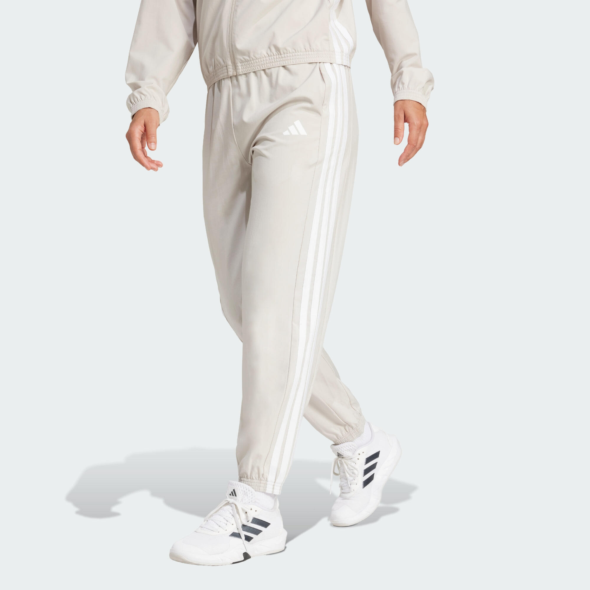 Spodnie Train Essentials 3-Stripes Woven
