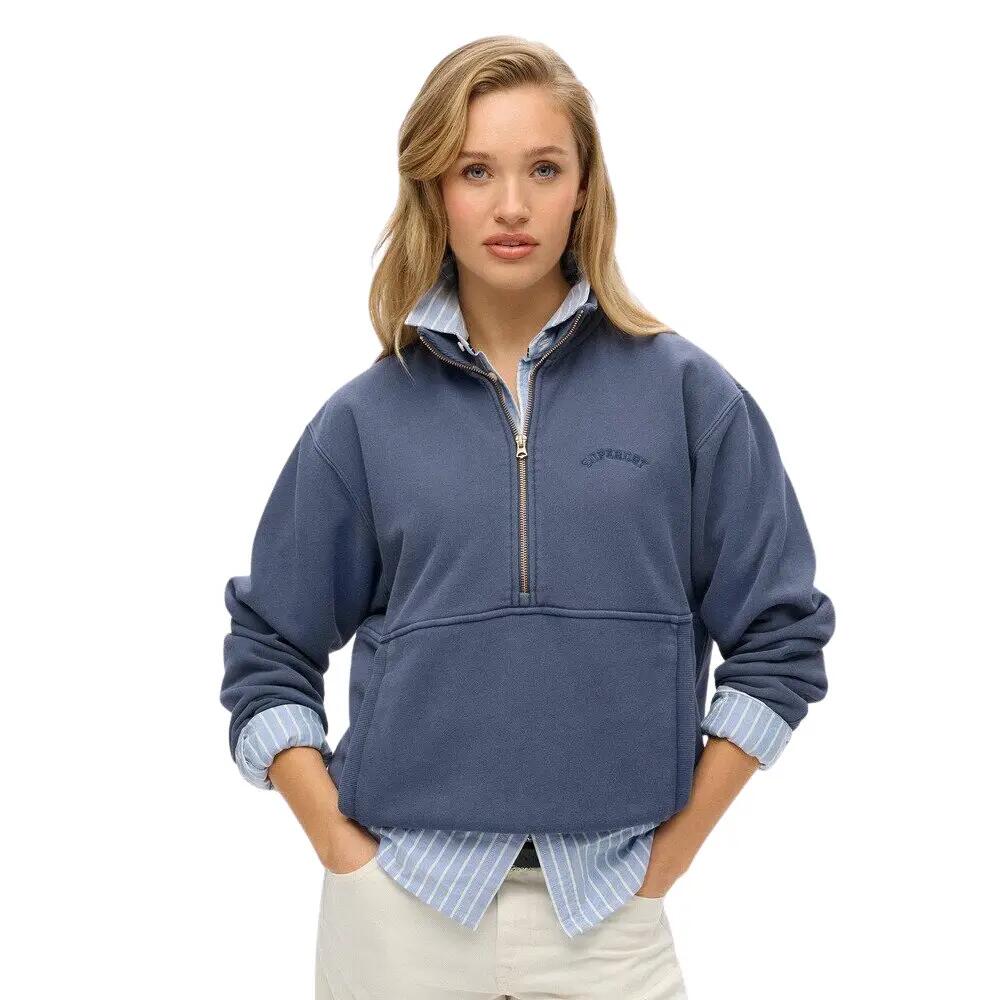 Kurtka oversize z okrągłym dekoltem dla kobiet Superdry Athletic Essentials