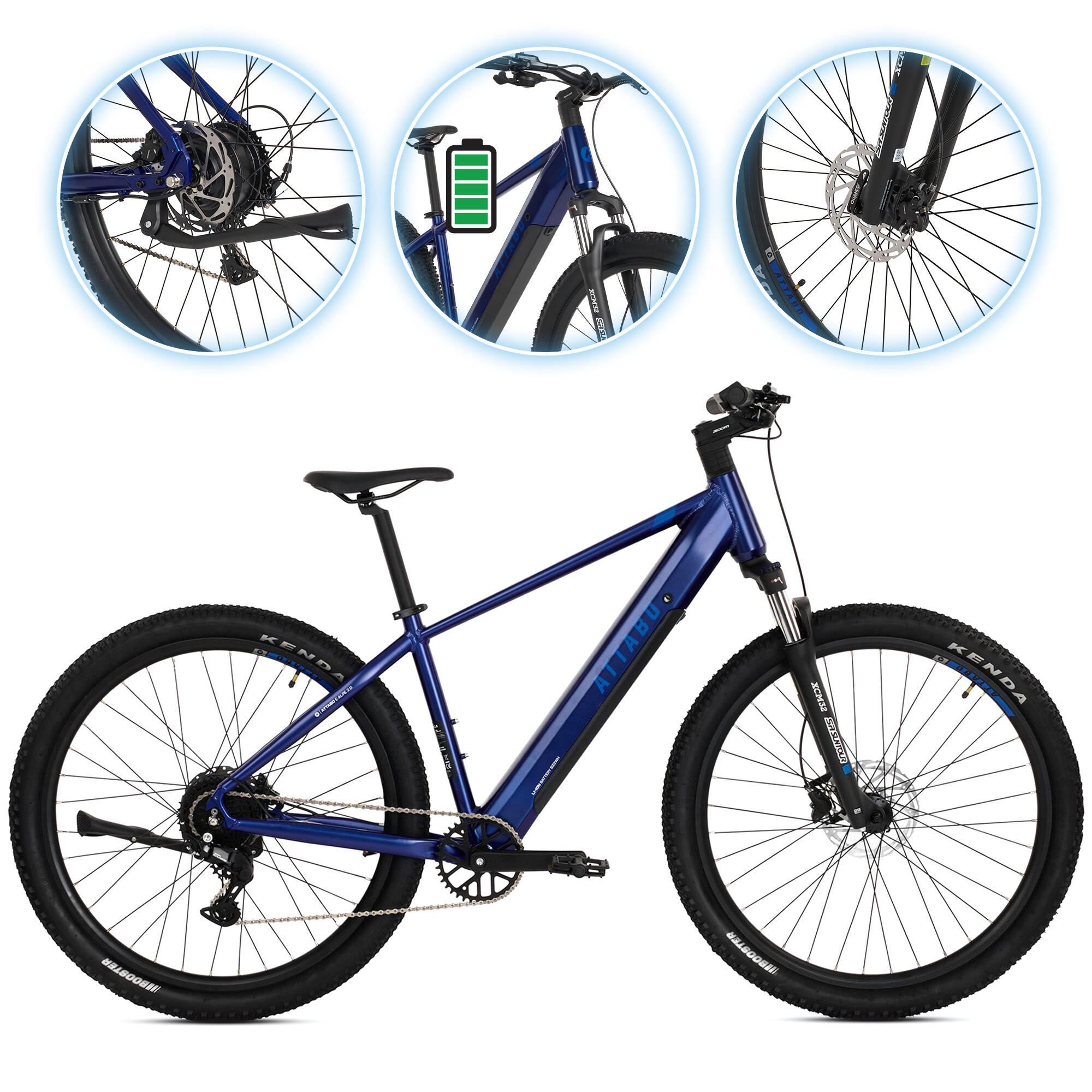 Rower elektryczny ATTABO E-ALPE 2.0 29 36V 14 5Ah 504Wh