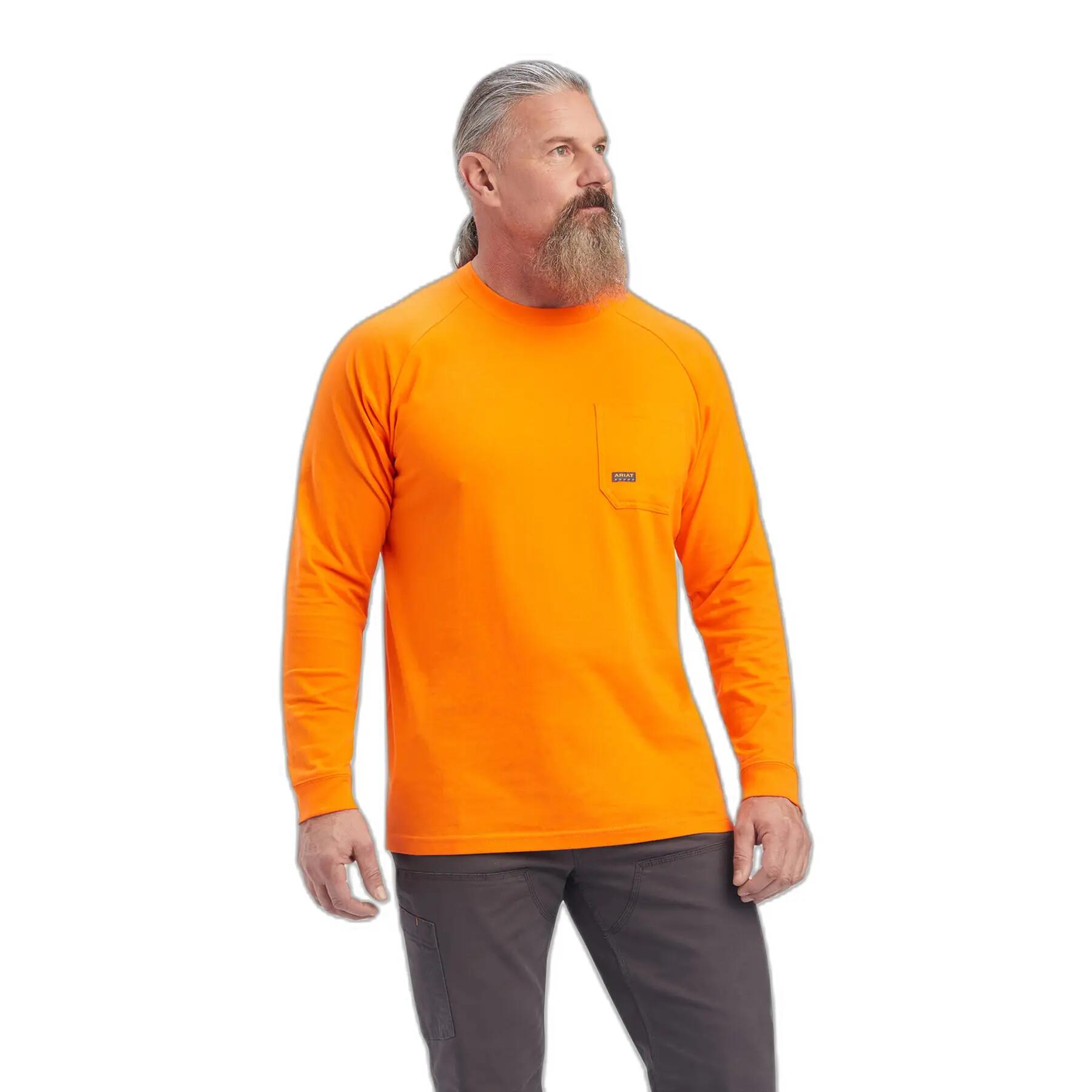 Koszulka z długim rękawem Ariat Rebar Cotton Strong