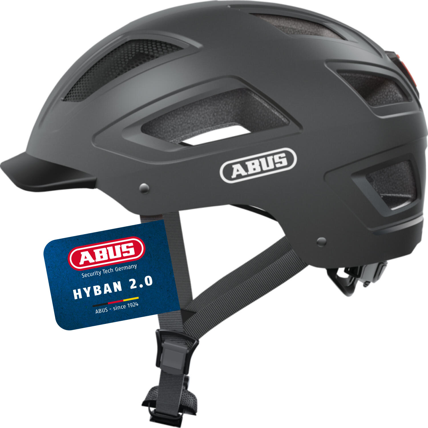 Miejski kask rowerowy „Hyban 2.0”, czarny
