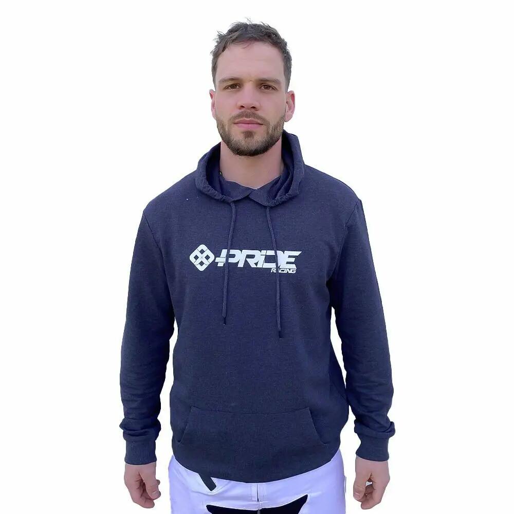 Bluza z kapturem Pride Racing Logo Heather Asphalt