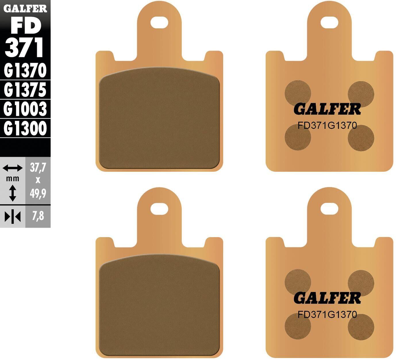 GALFER FD371 klocki hamulcowe sintermetaliczne