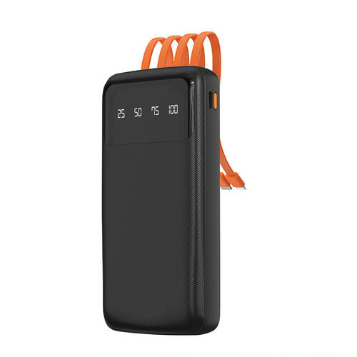 Dudao K6Pro 10000mAh Power Bank USB/USB-C/Lightning Czarny