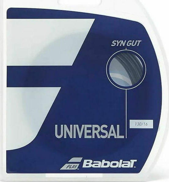 Naciąg tenisowy Babolat Universal Syn Gut set. 12 m. czarny 1,30 mm