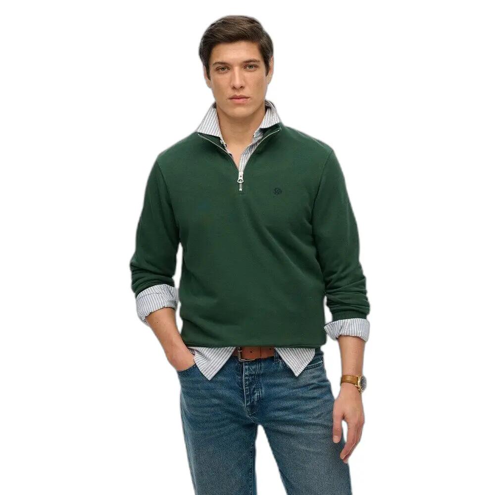 Sweter z kołnierzem typu camionneur Superdry Preppy