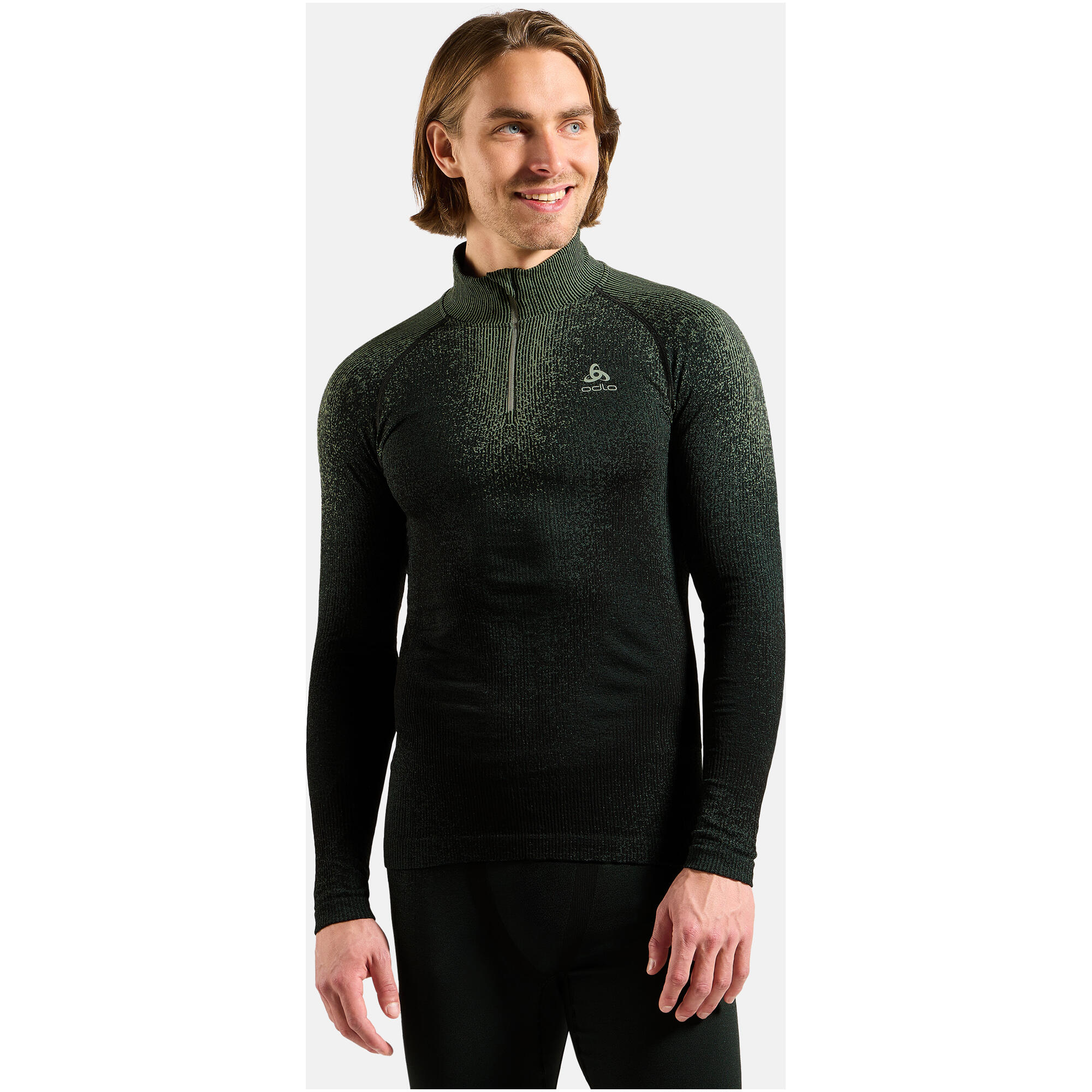 Bielizna termoaktywna z długim rękawem Odlo BL TOP turtle neck l/s half zip