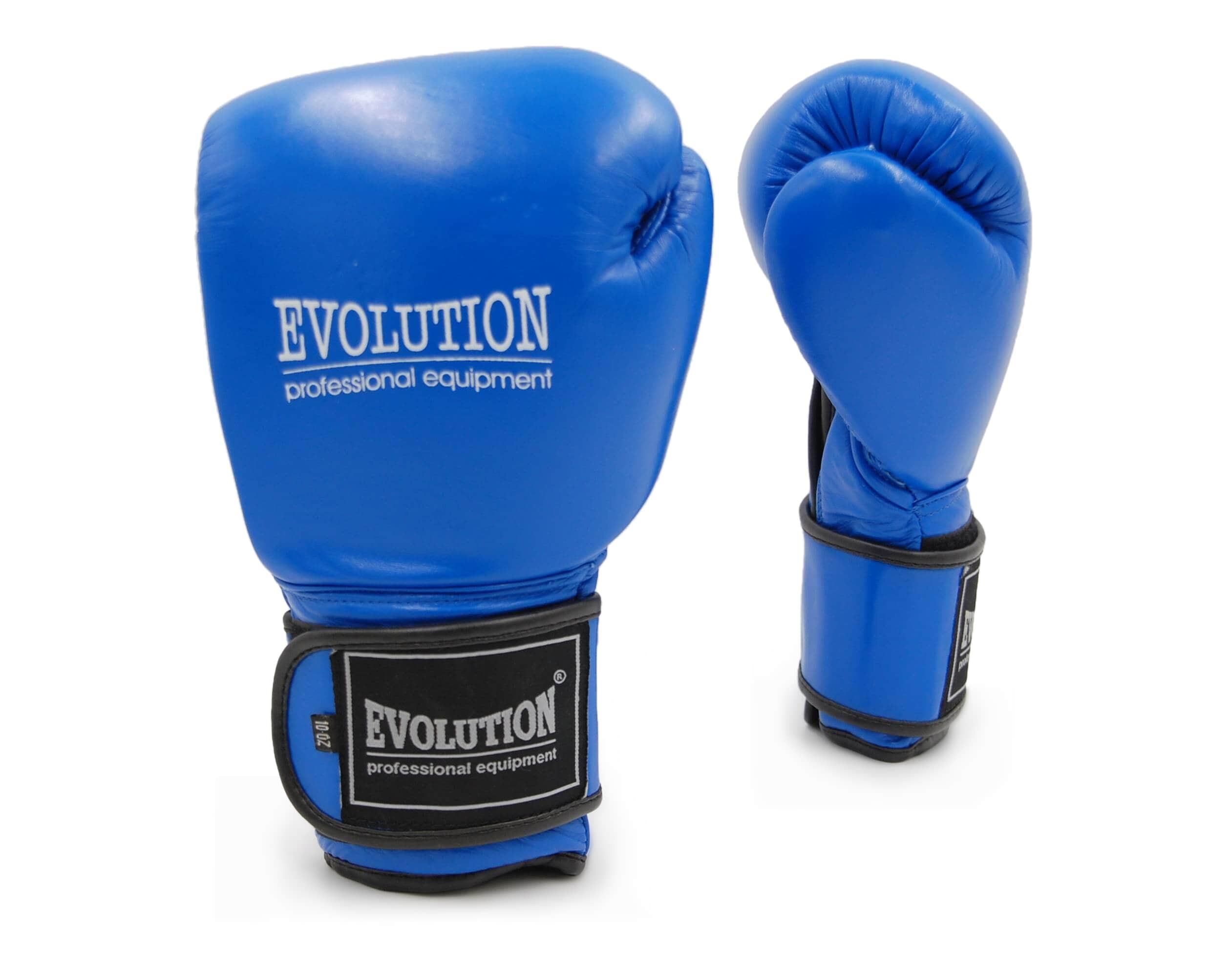 Rękawice bokserskie Evolution Professional Equipment ze skóry naturalnej PRO+