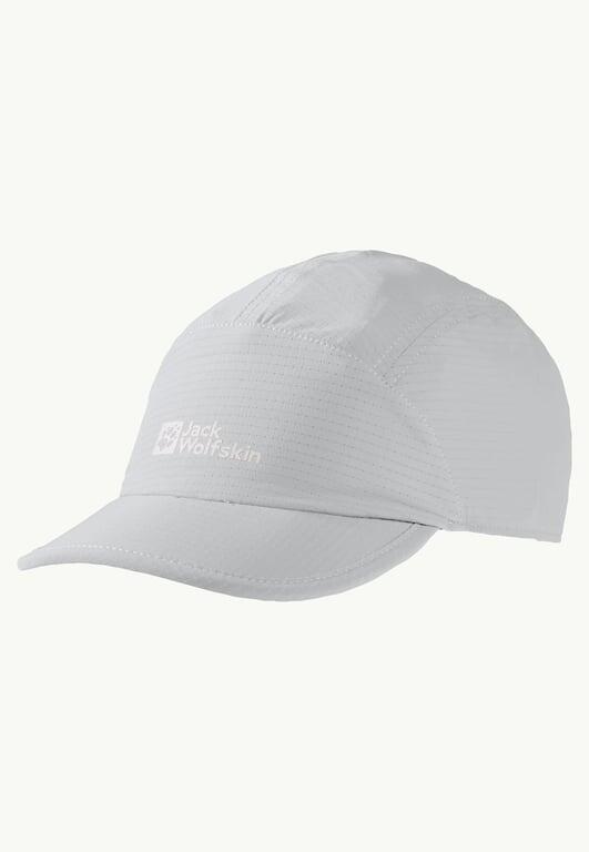 JACK WOLFSKIN Czapka z daszkiem damska Prelight Chill Cap cool grey