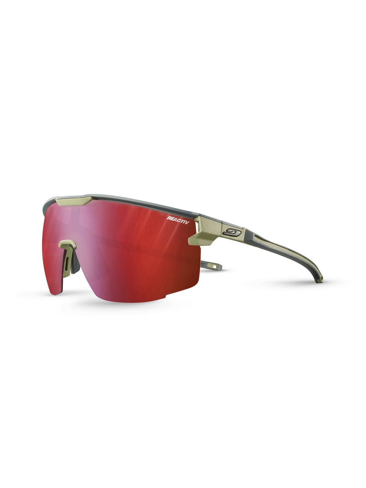 Okulary fotochromowe JULBO ULTIMATE zielony | Cat 0-3 Hi Contrast Reactiv