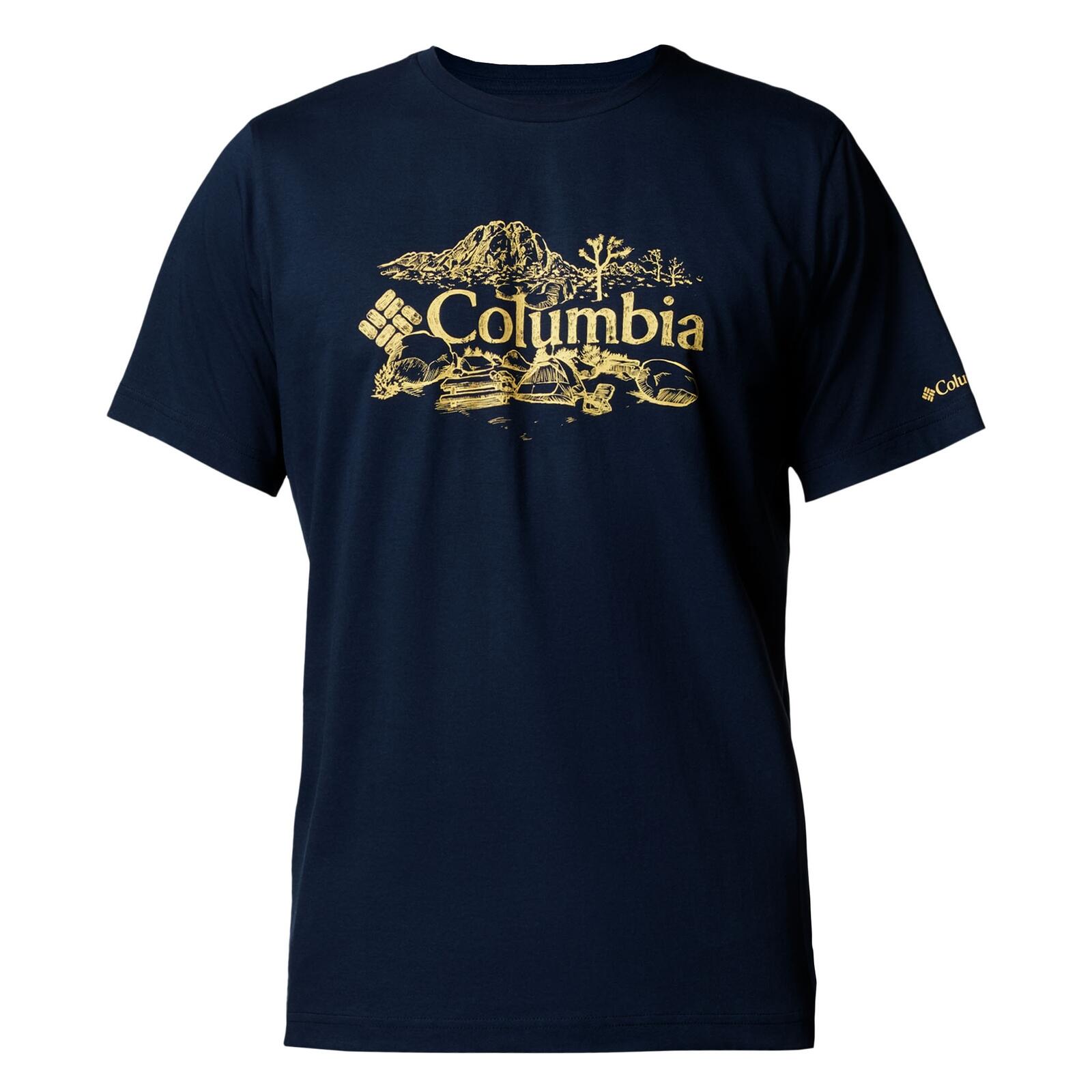 COLUMBIA Koszulka męska Kettle River Graphic Tee collegiate navy-M