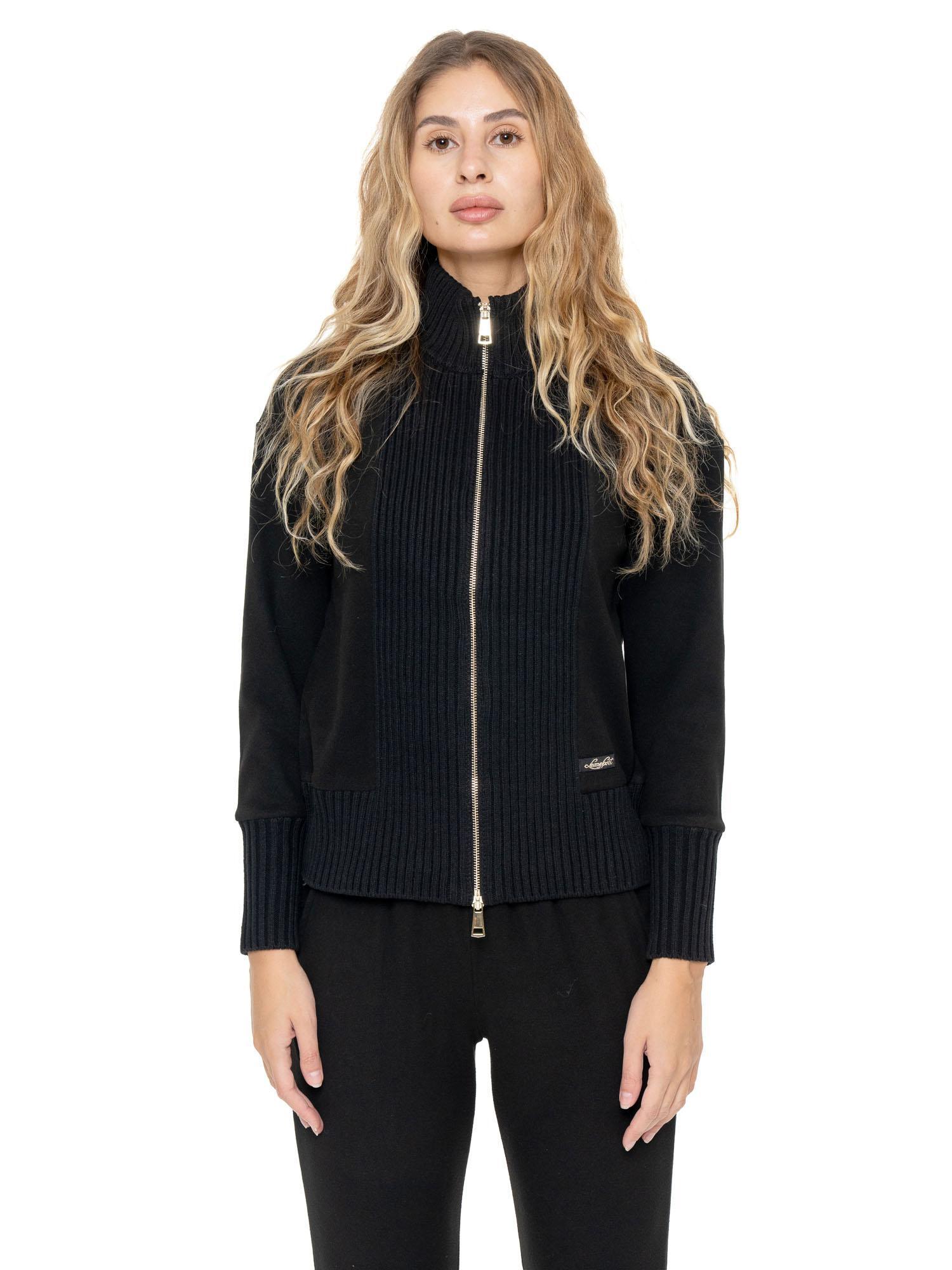 Bluza damska Leone 1947 Apparel Warm Touch na zamek z dzianiny na zimę