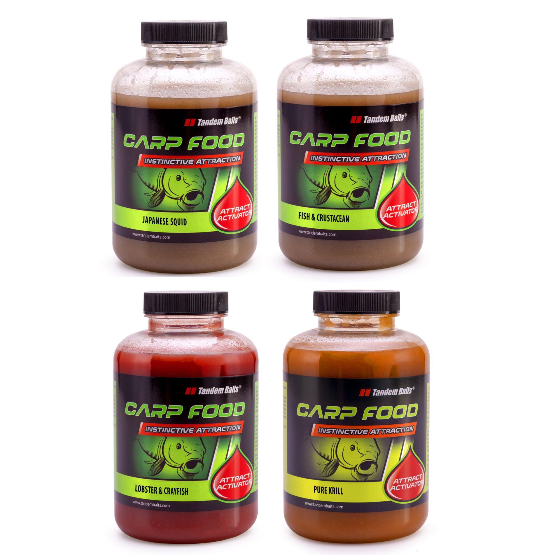 Karpiowy Aktywator Carp Food Karpiowy Attract 500ml Mix rybny master – 4 sztuki