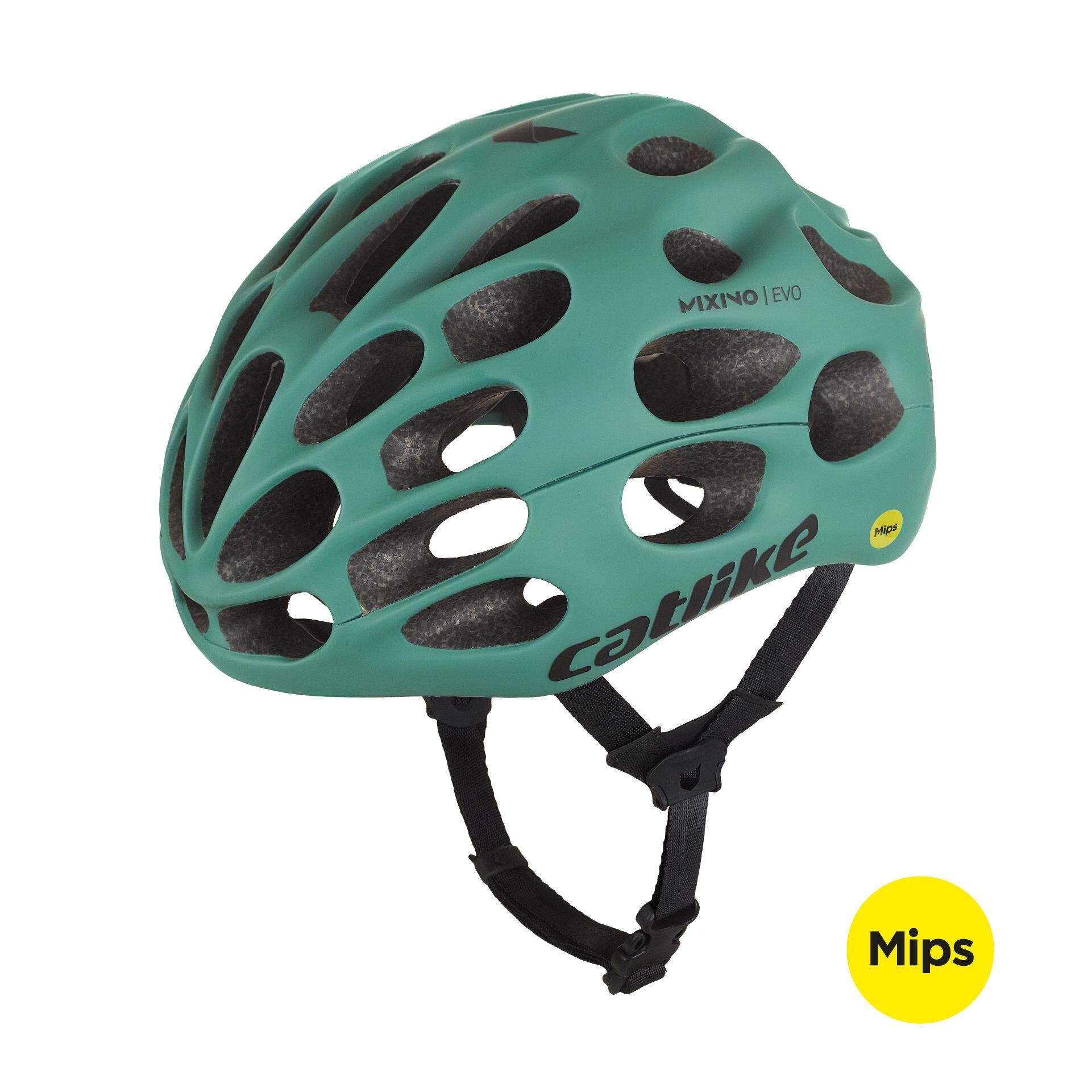 Kask MIPS MTB, Szosa, Gravel Catlike Mixino Evo Zielony Malachit Mat