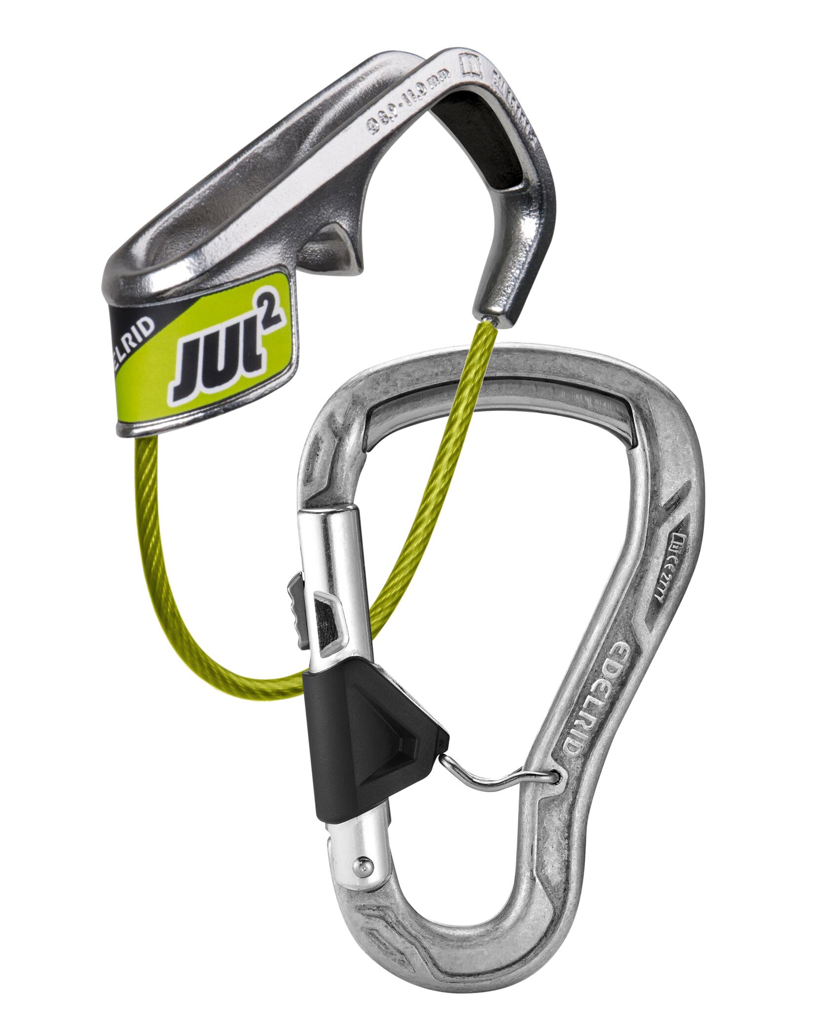 Zestaw do asekuracji Edelrid Jul 2 Belay Kit Bulletproof Belay Eco