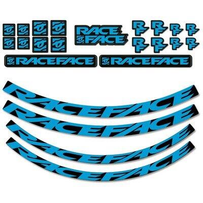 Zestaw naklejek Race Face – small
