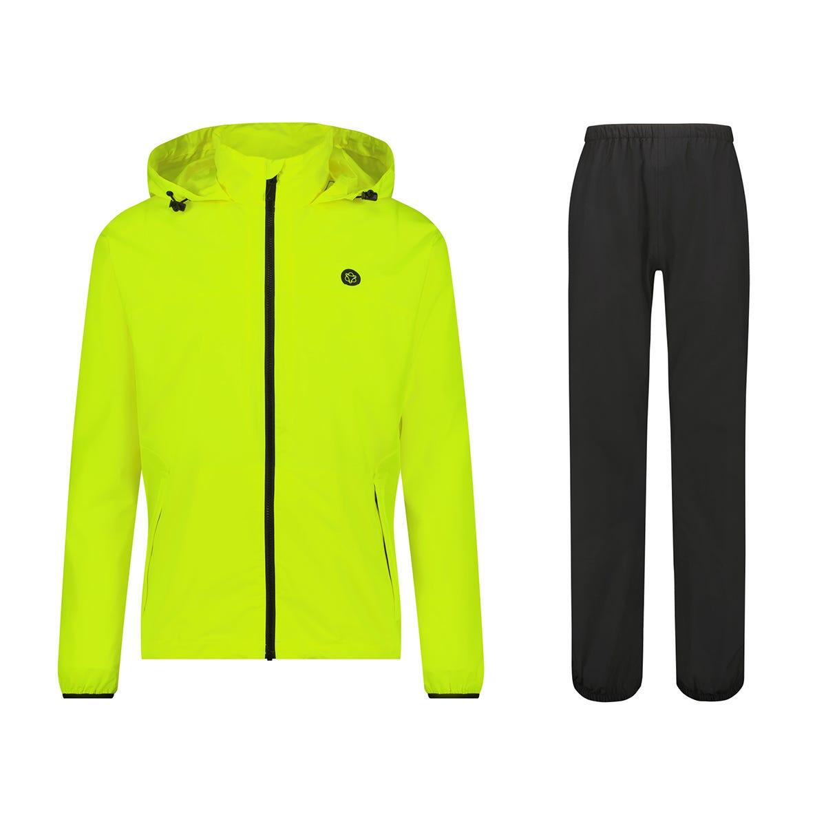 GO Rain Suit Essential Neon Yellow