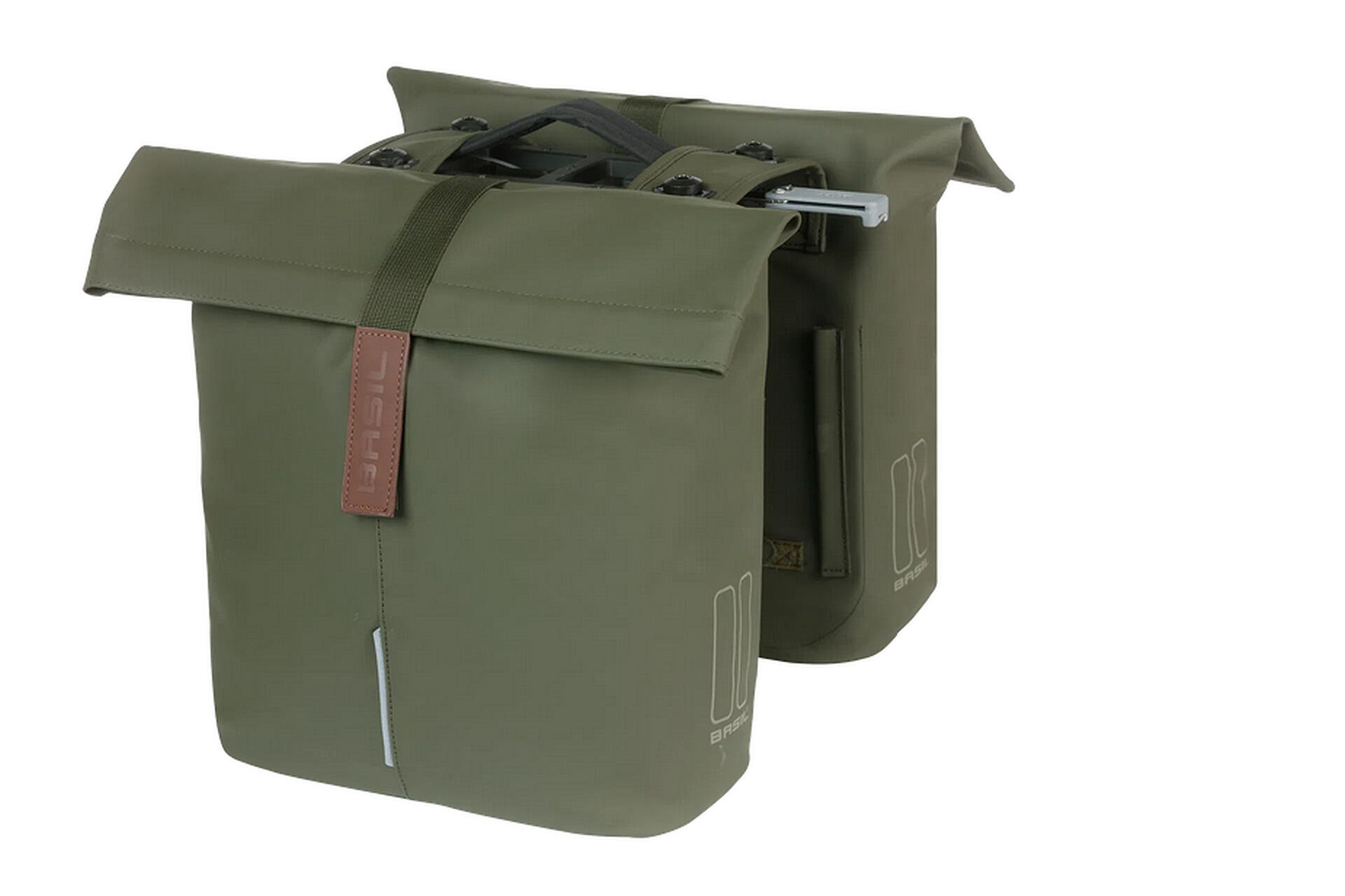 Torba z podwójną sakwą „City Double Pannier Bag MIK 2.0”, zielony mech