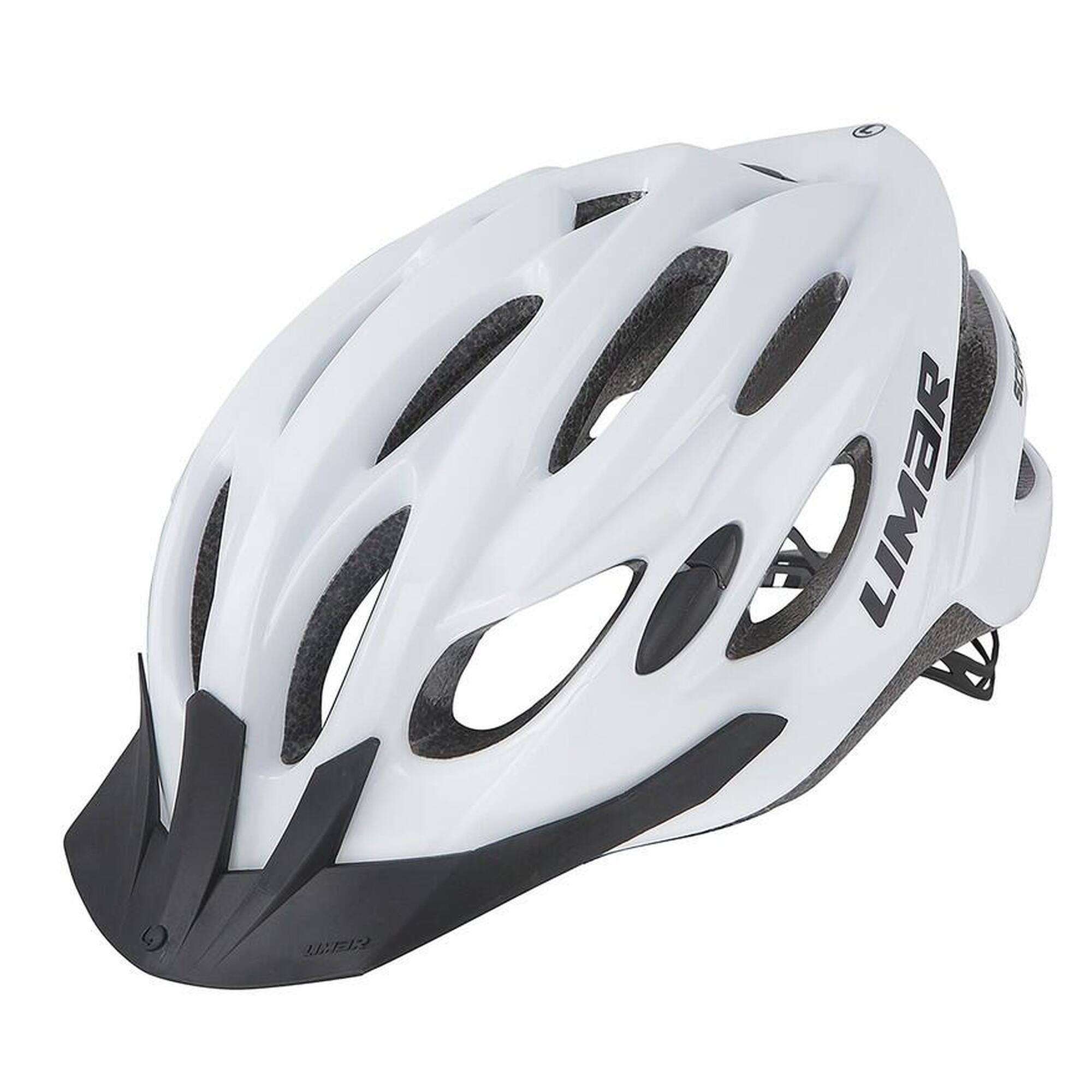Kask rowerowy Scrambler biały