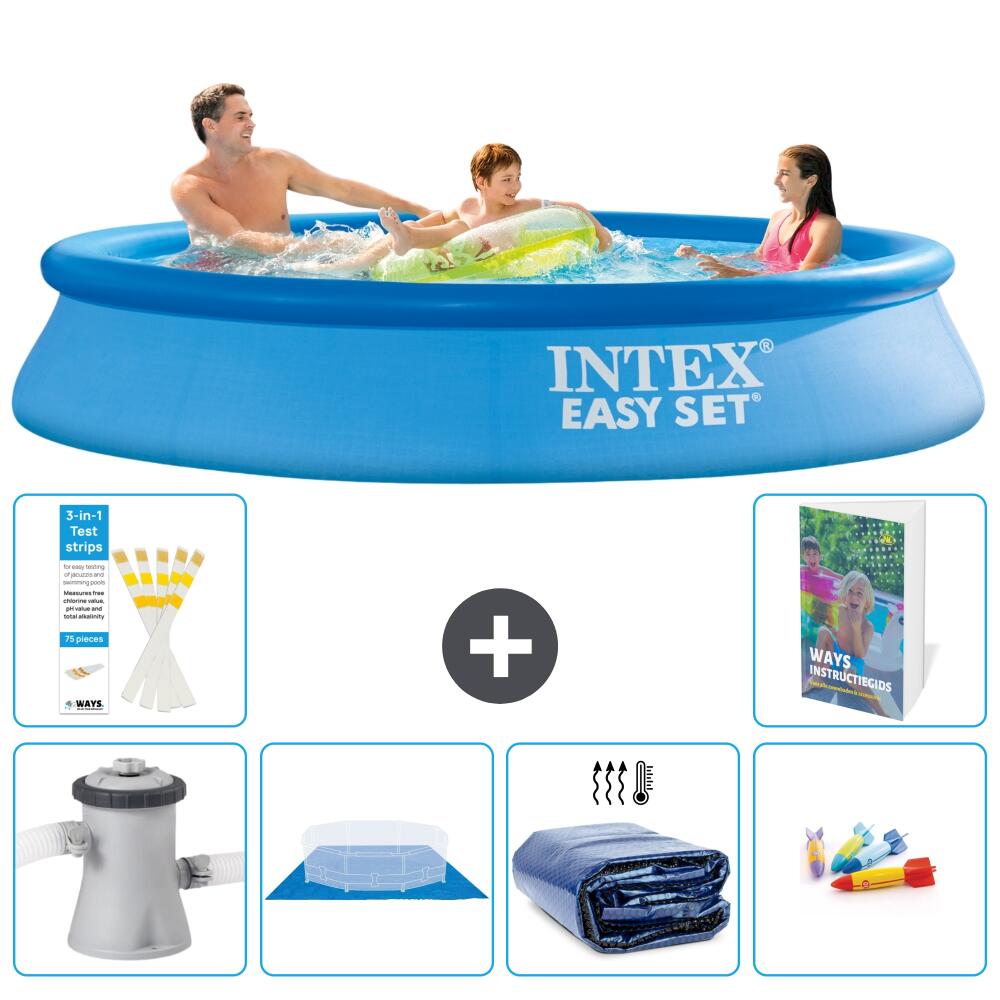 INTEX Basen Easy Set Okrągły - 305x61 cm - 7-częściowy S220