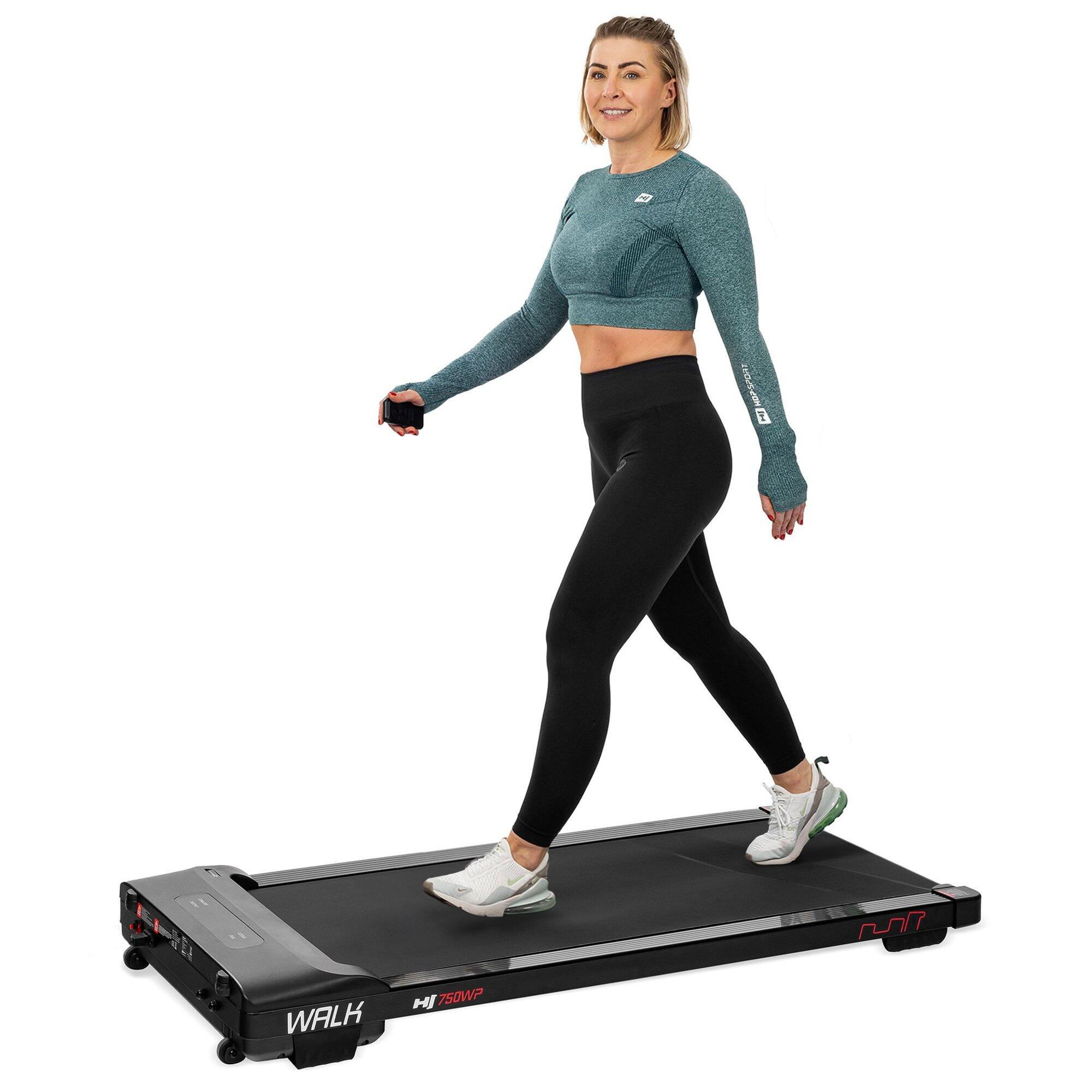 Bieżnia treningowa do biegania i chodzenia elektryczna Hop-Sport Walk