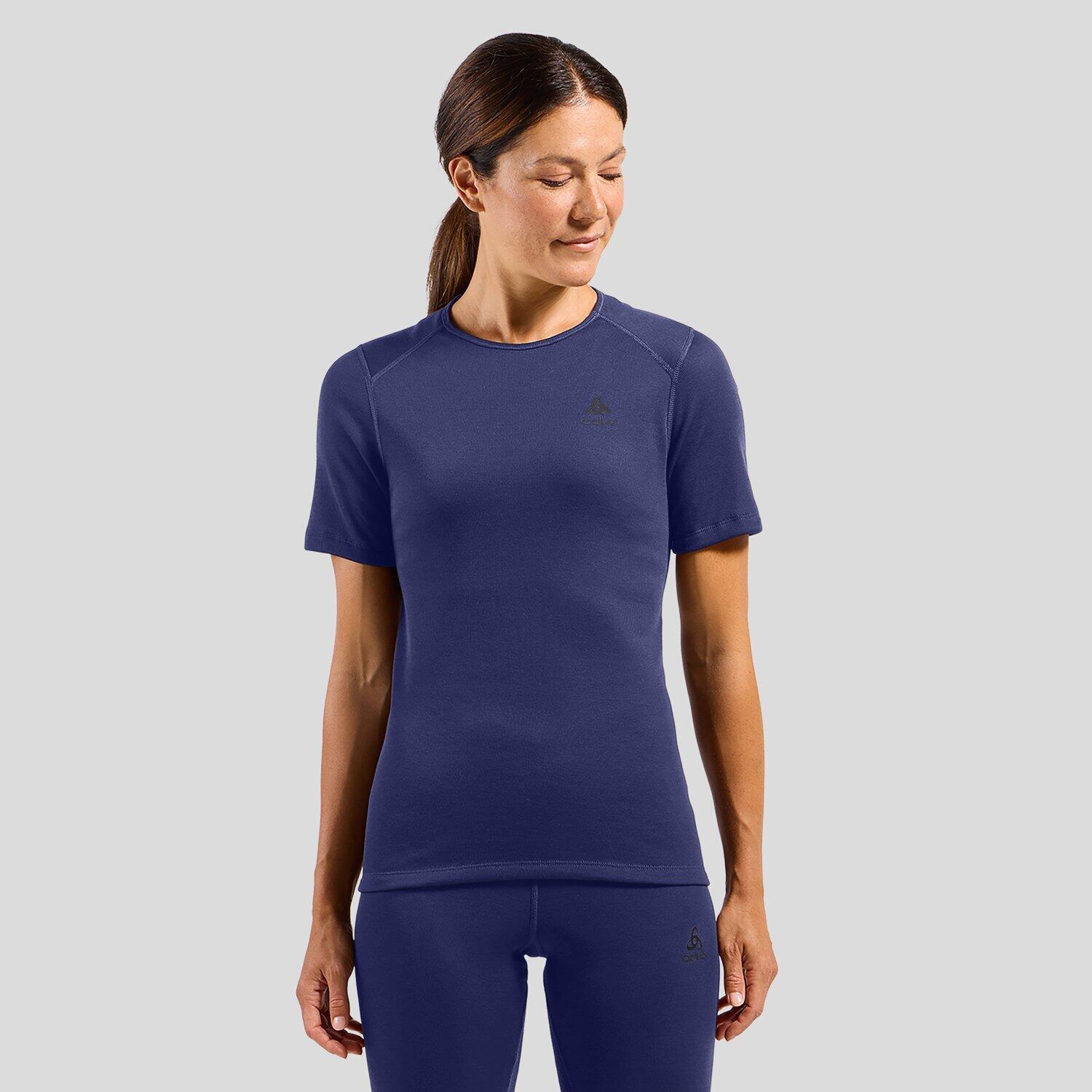 Bielizna termoaktywna z długim rękawem Odlo BL TOP crew neck s/s ACTIVE WARM