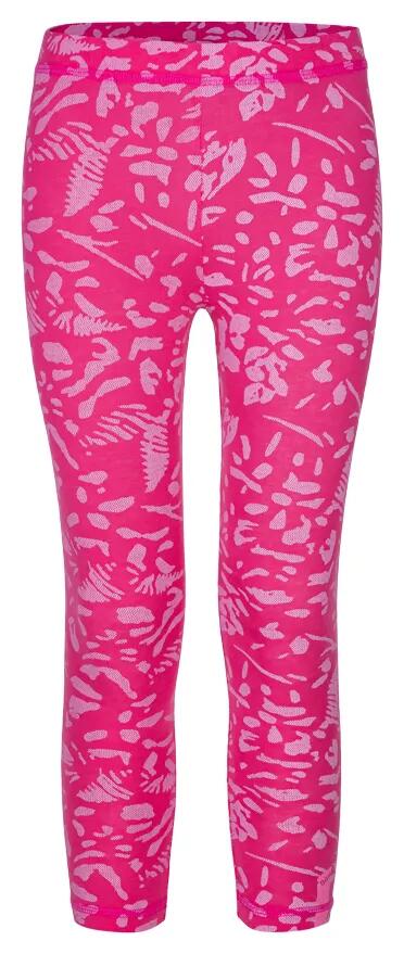 Legginsy dziecięce Loap Bykra różowe