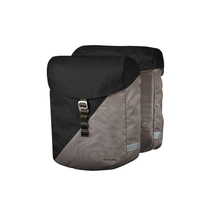 Podwójna torba tylna na kamienie Racktime Vida snap-it 43 x 14 x 36 cm