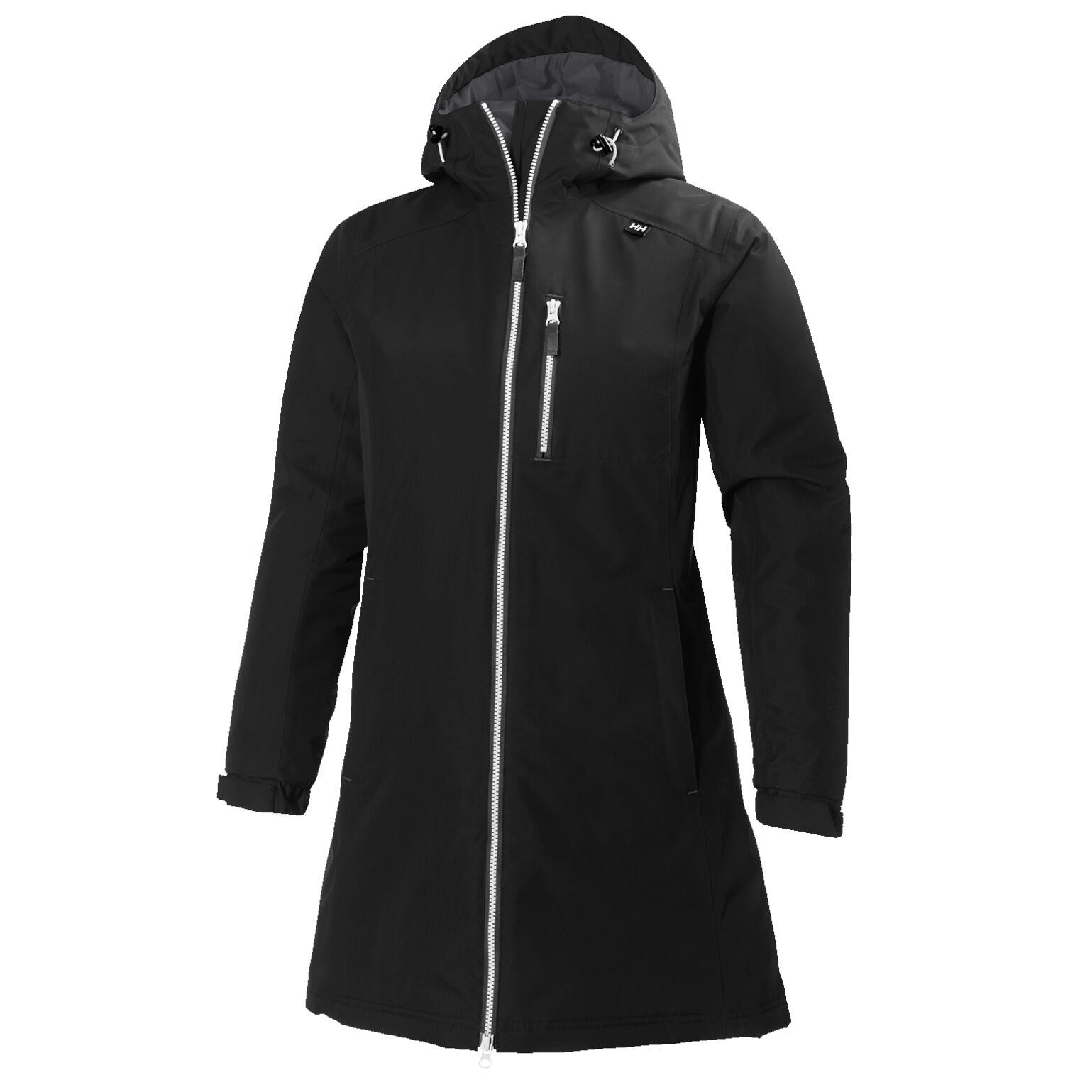 Damski długi płaszcz zimowy Helly Hansen Belfast