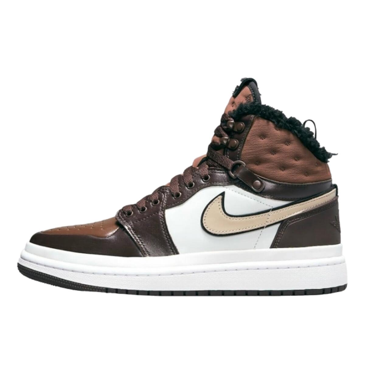Air Jordan 1 High Fur Acclimate Brown