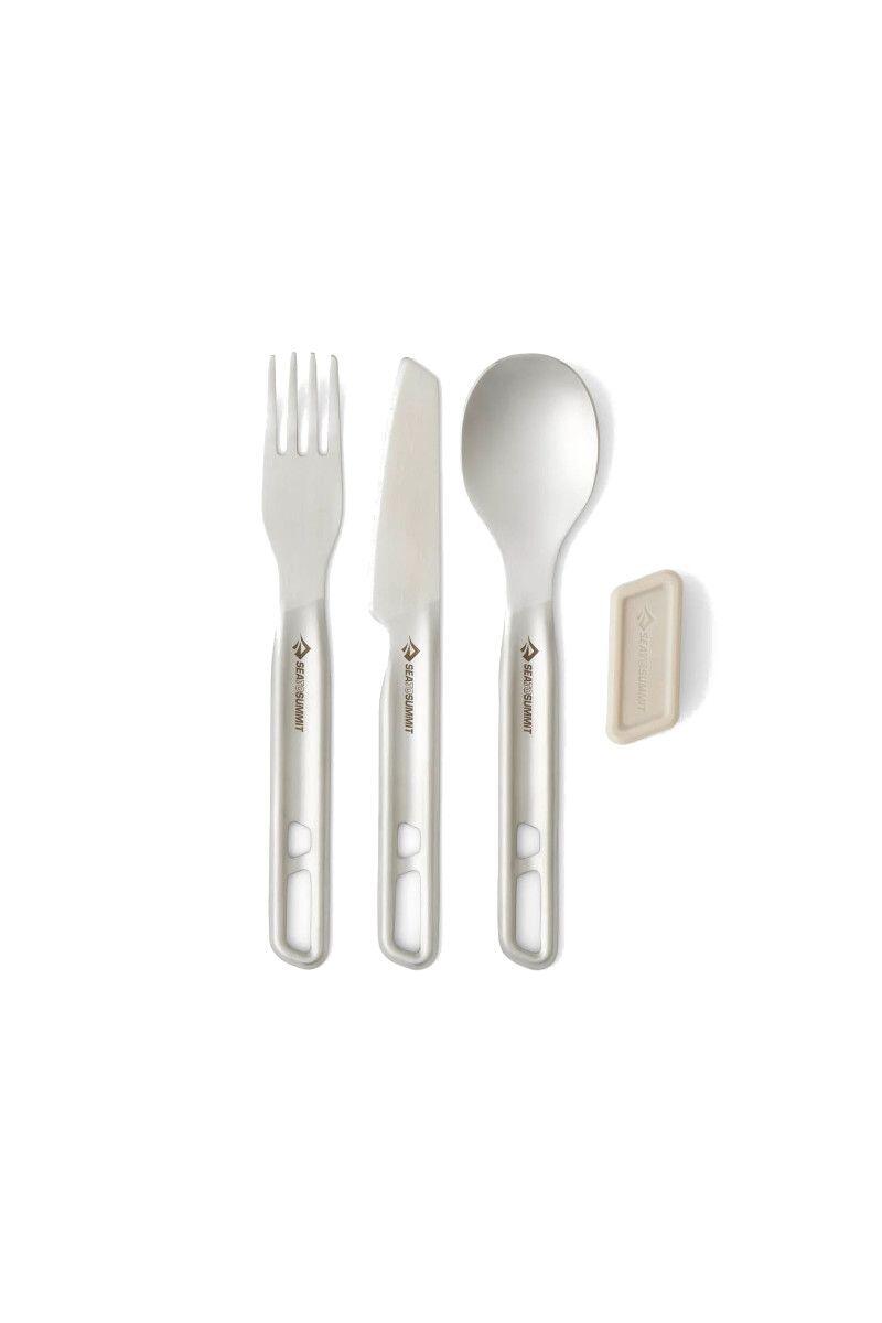 Zestaw Sea To Summit Sztućców Detour Stainless Steel Cutlery Set 3 Piece