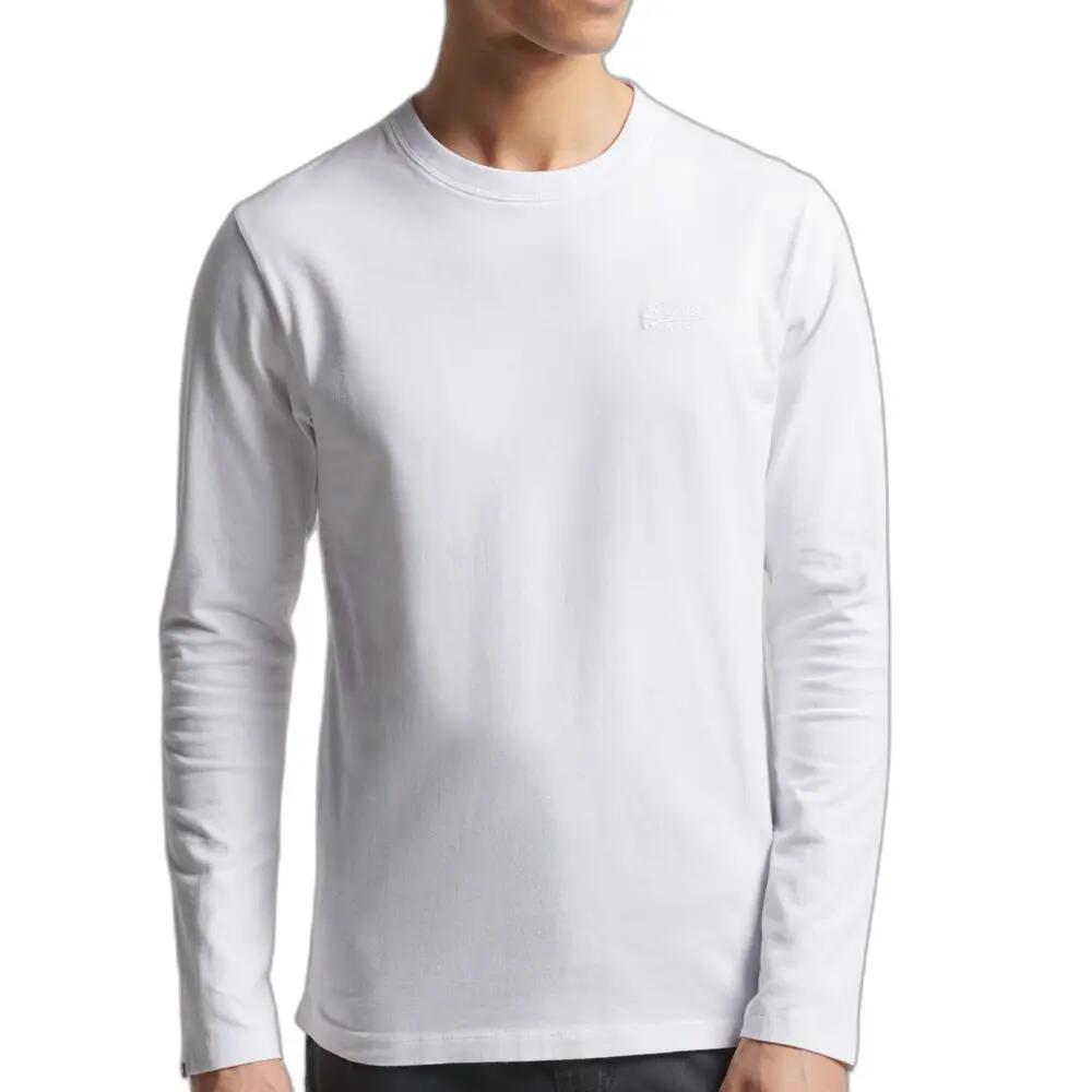 T-shirt z bawełny organicznej z długim rękawem Superdry Vintage Logo