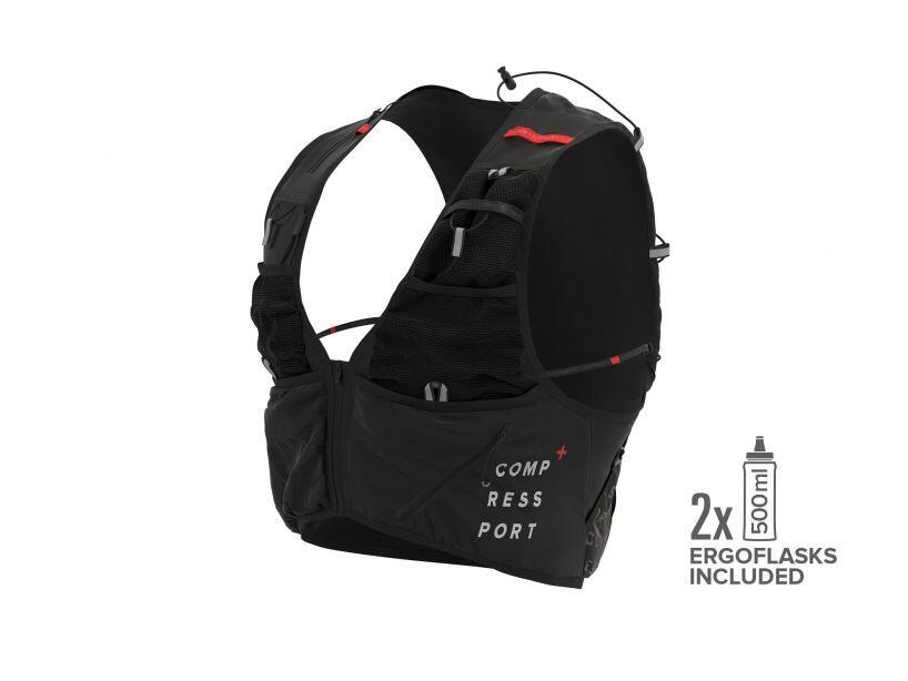 Plecak do biegania w terenie Compressport UltRun S Pack Evo 15L