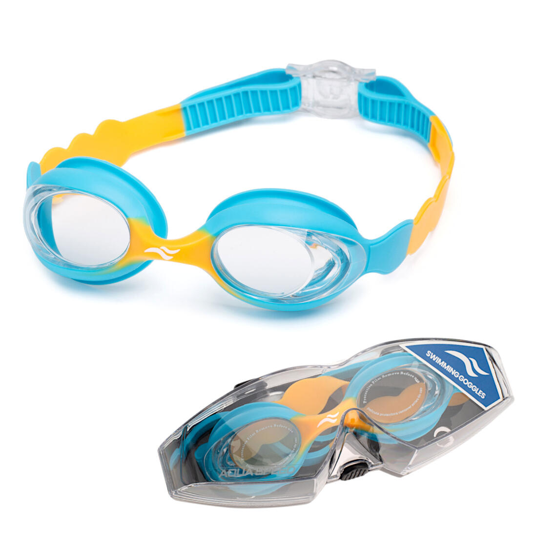 Okulary pływackie dla dzieci AQUA SPEED Tiki kol.275