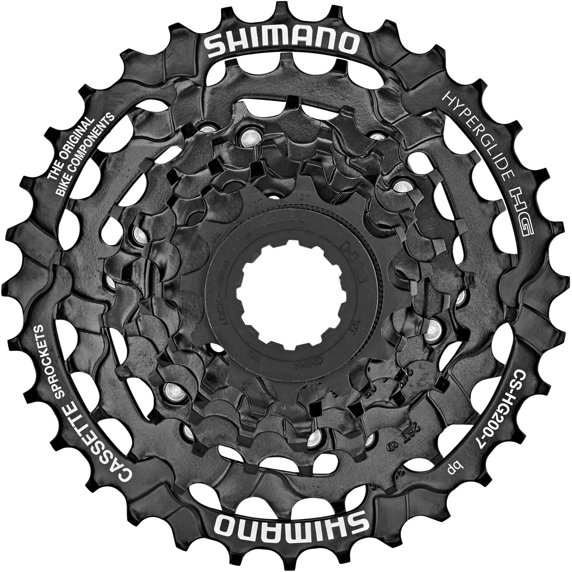 Kaseta Shimano CS-HG200 7 biegów 12-28T srebrna