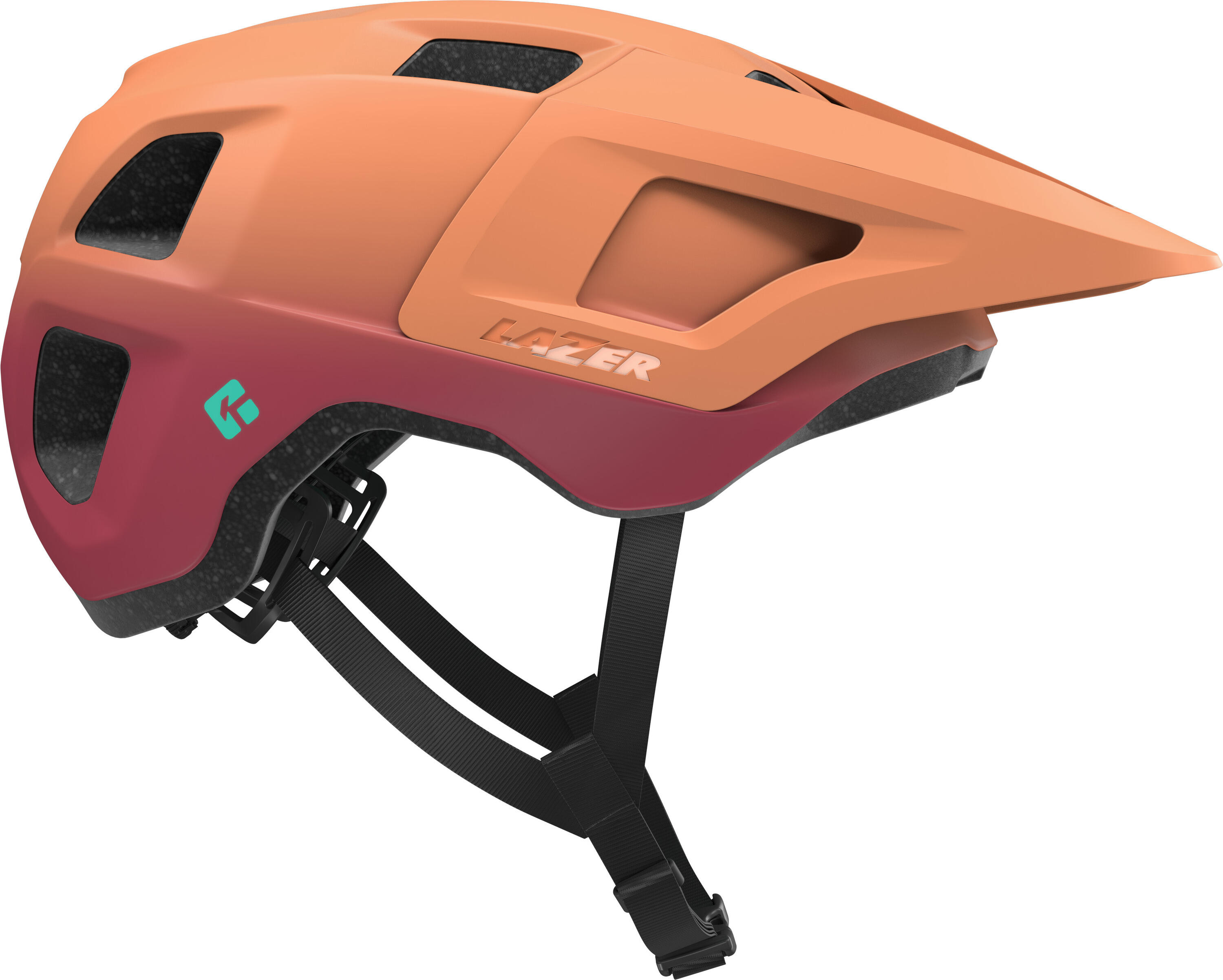 Kask rowerowy Finch KinetiCore, Matte Sedona Red