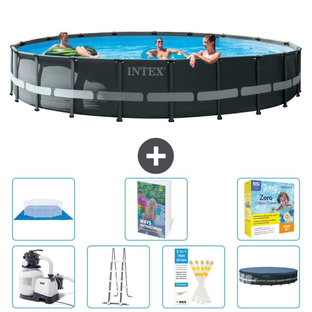 INTEX Basen Ultra XTR Okrągły - 610x122 cm - 8-częściowy S546