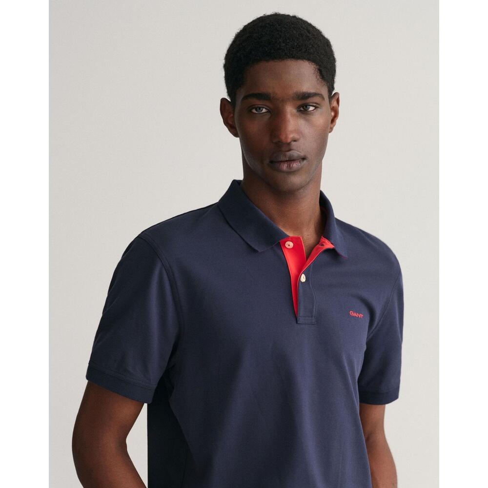 Polo Gant Regular Contrast