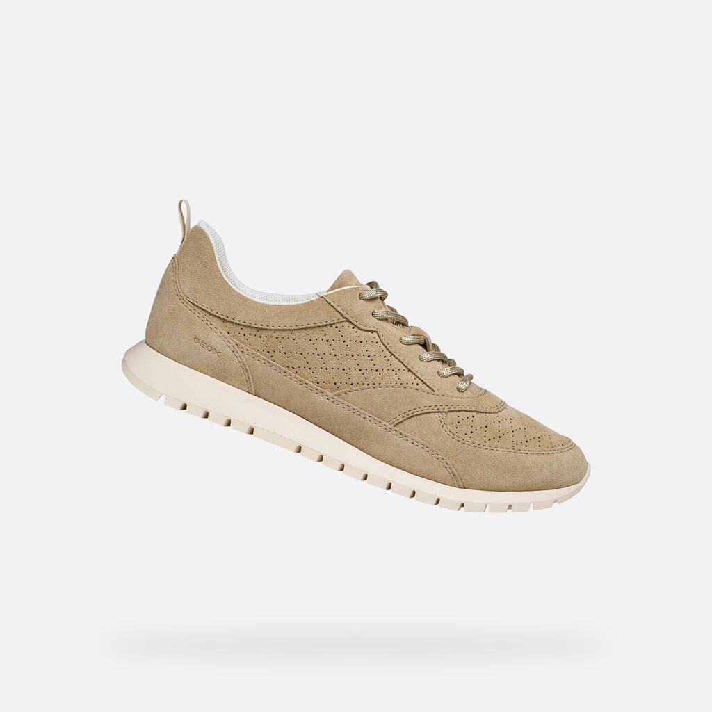 Buty GEOX D SUKIE 2.0 Jasnobrązowy