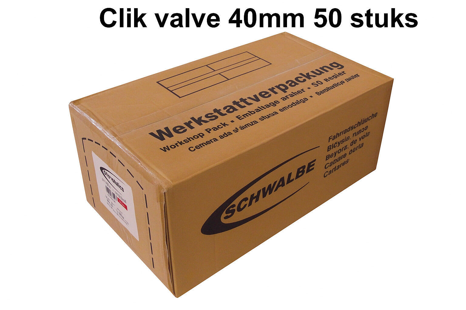 Dętka Schwalbe SCV19 28 240/62-584/635 wentyl klik 40 mm