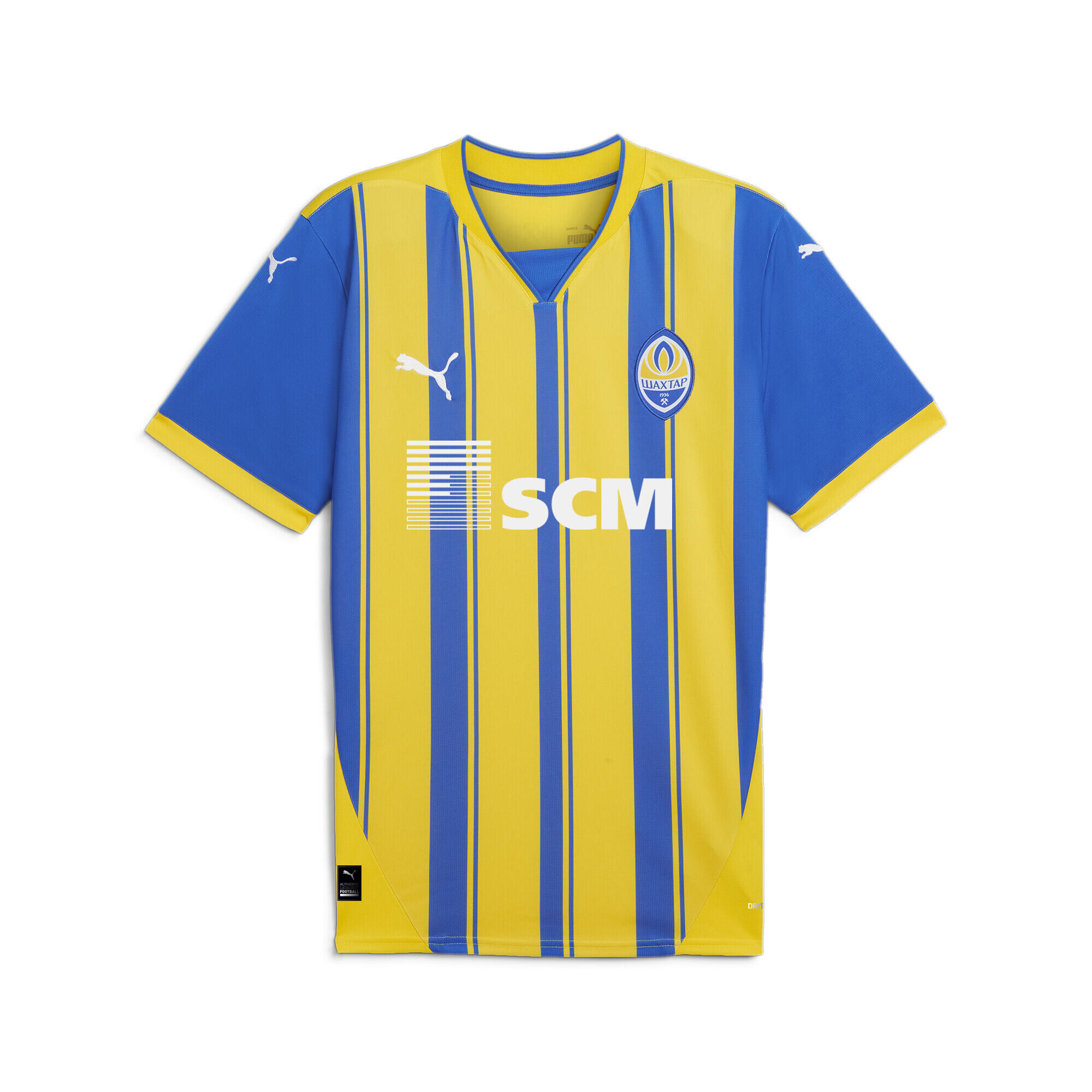 Męska koszulka FC Shakhtar Donetsk 24/25 PUMA Racing Blue Faster Yellow