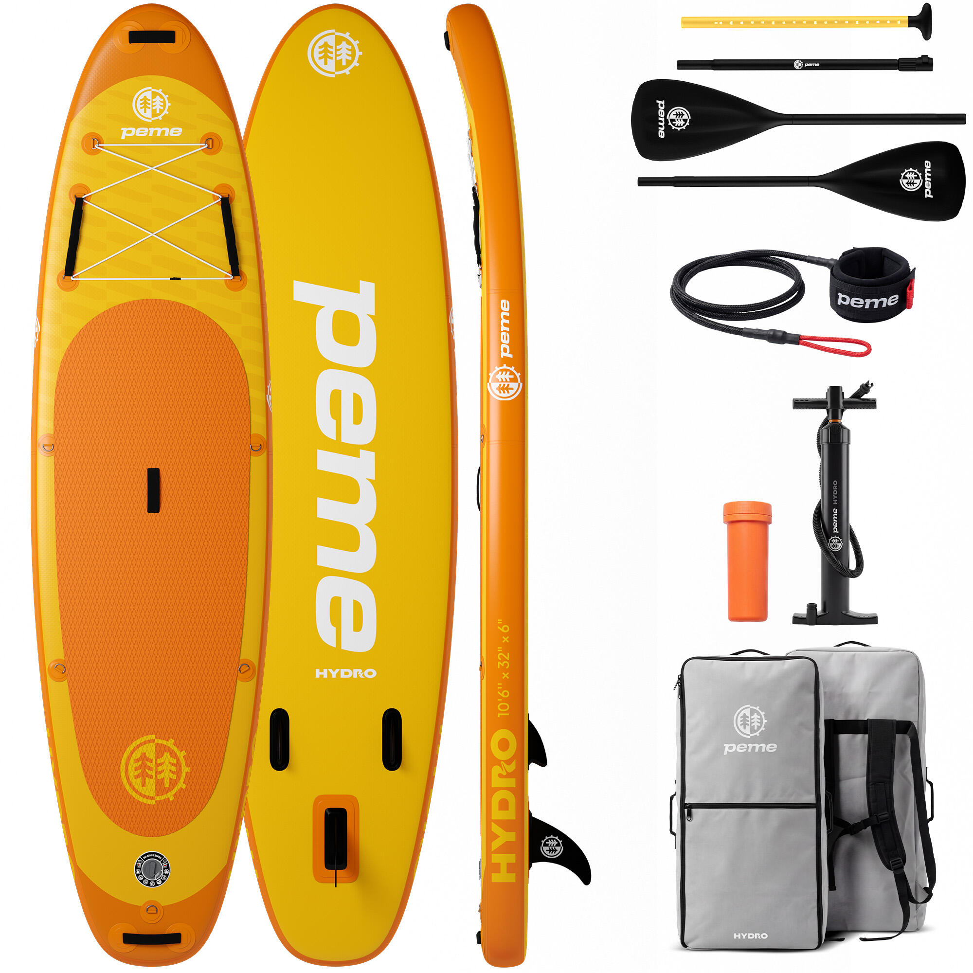Zestaw Deska SUP do pływania stand up paddle 320cm Pompowana HYDRO Allround