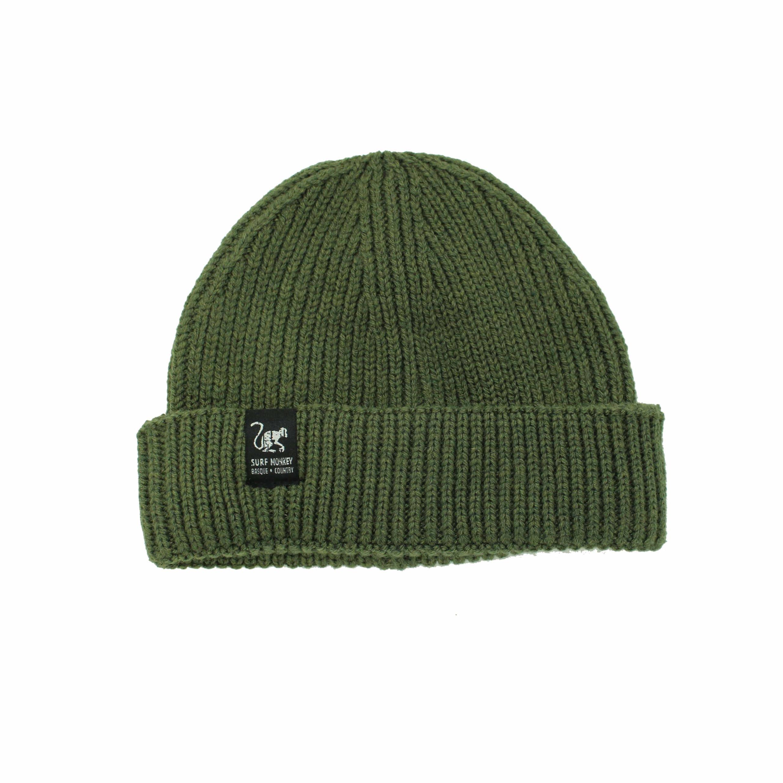Czapka Docker – rozmiar uniwersalny – poliester z recyklingu (zielona)