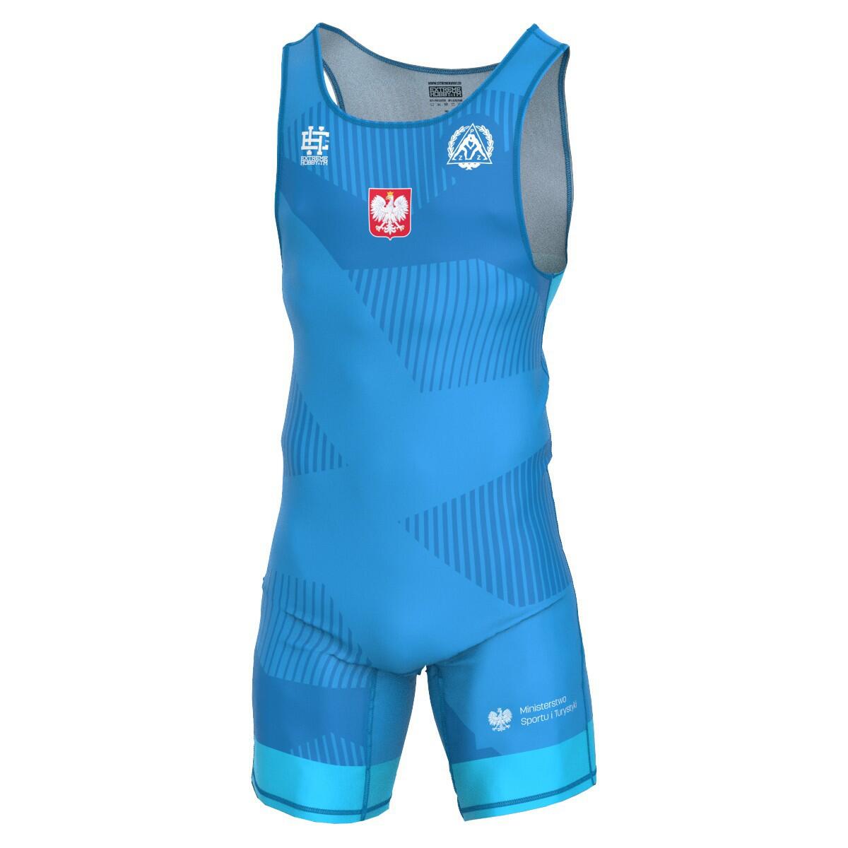 Trykot zapaśniczy męski EXTREME HOBBY Reprezentacja ZAPASY Polska