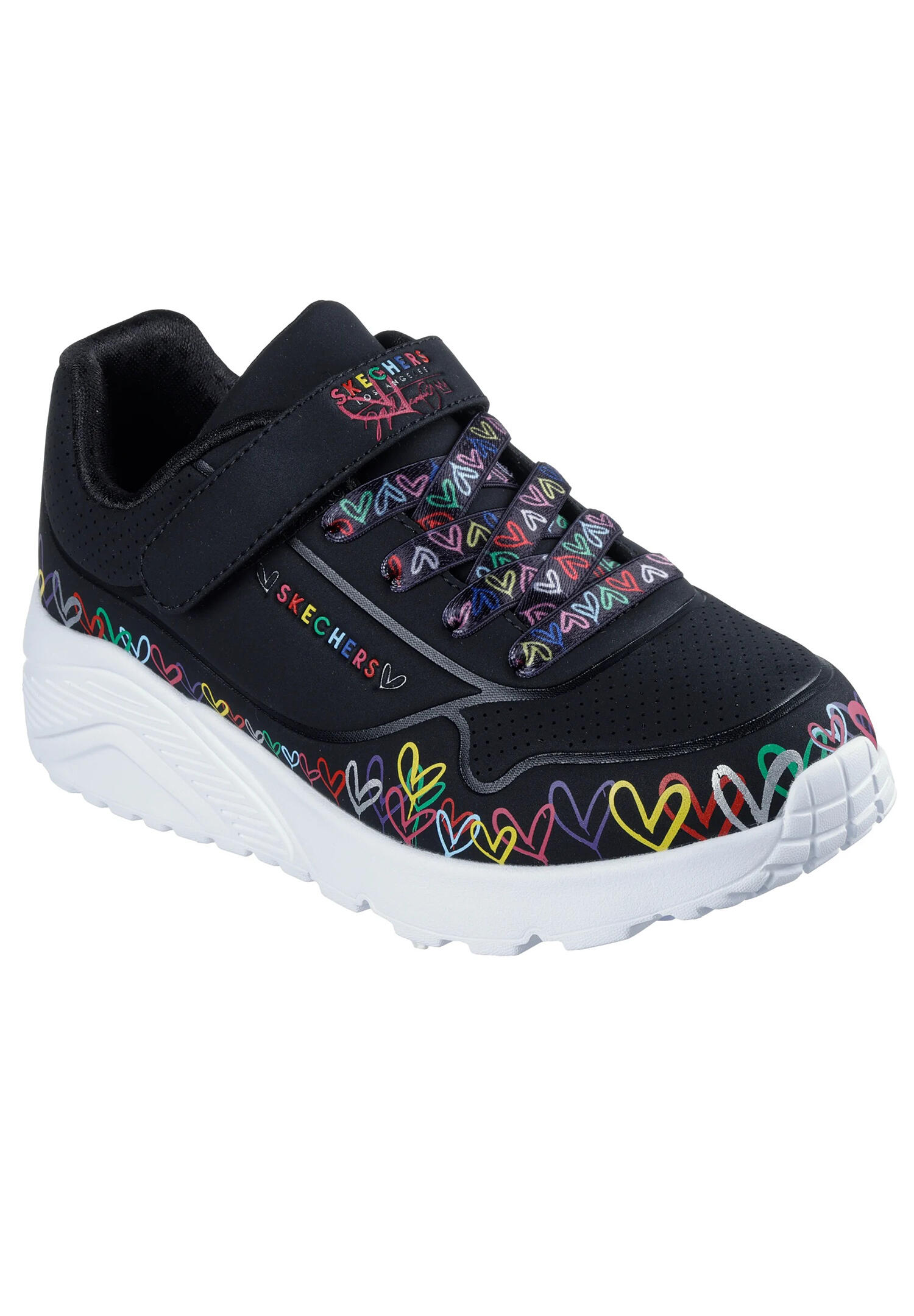 Baskets Garçon Baskets Skechers 314091L Noir Noir Skechers