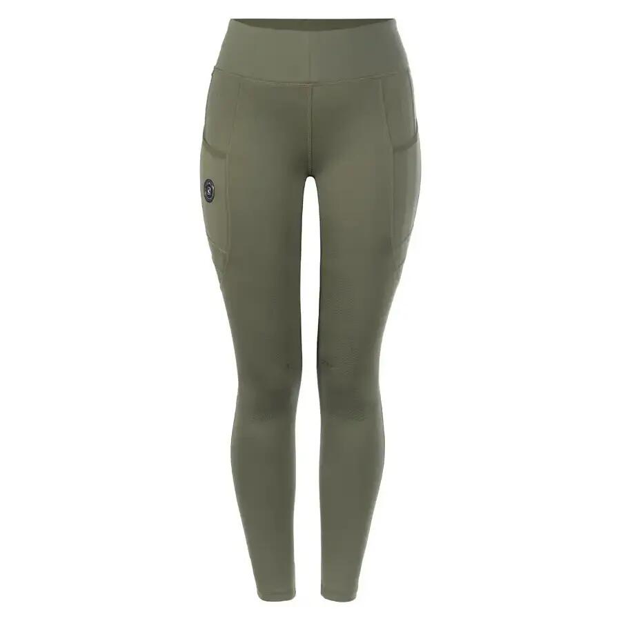 Damskie legginsy jeździeckie z pełną przyczepnością Cavallo Lin